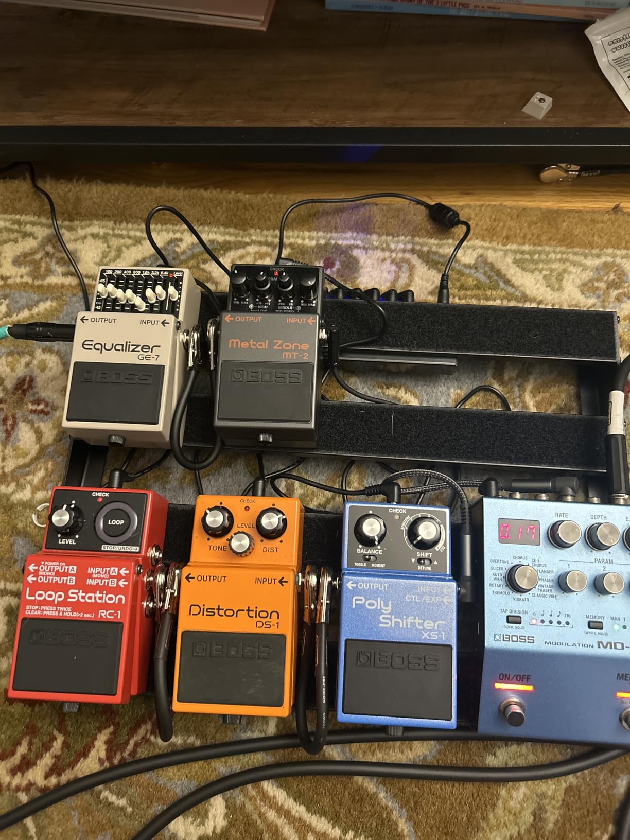 BOSS GE-7 Equalizer | Compact Graphic Equalizer Pedal | Tailored for Guitarists | 7 Bands of EQ Sliders customer photo 2