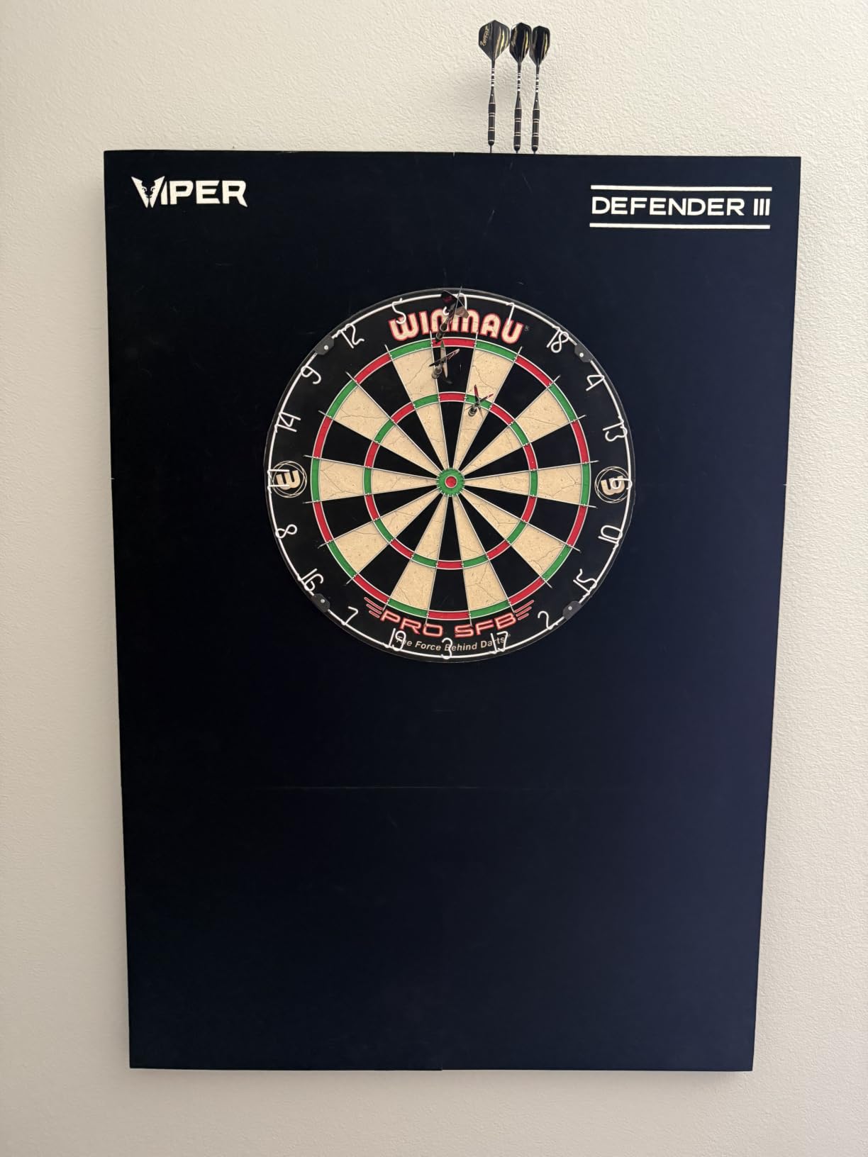 WINMAU Pro SFB Bristle Dartboard customer photo 1