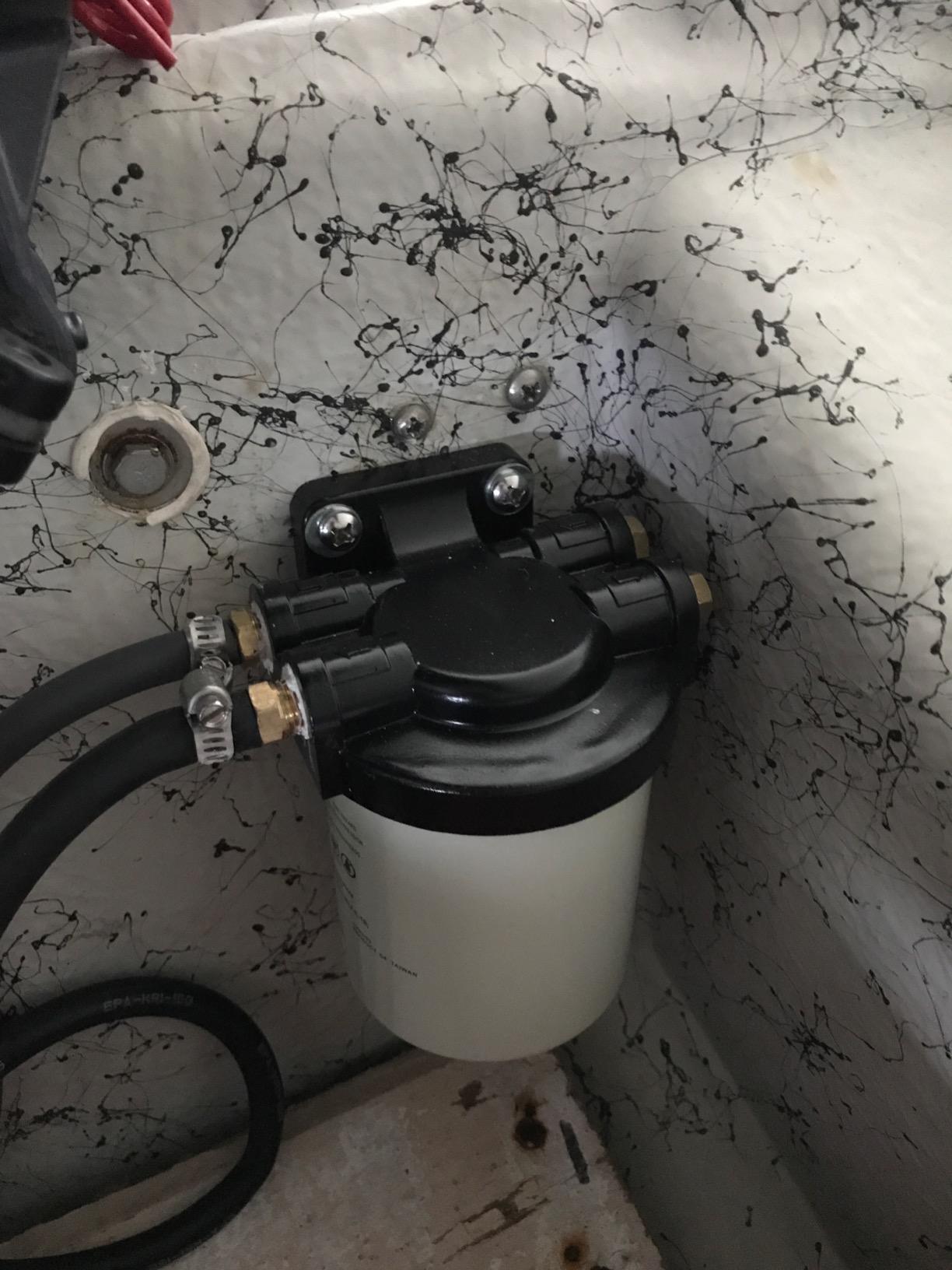 Sierra International 18-7982-1 Marine Fuel Water Separator Kit, white customer photo 2