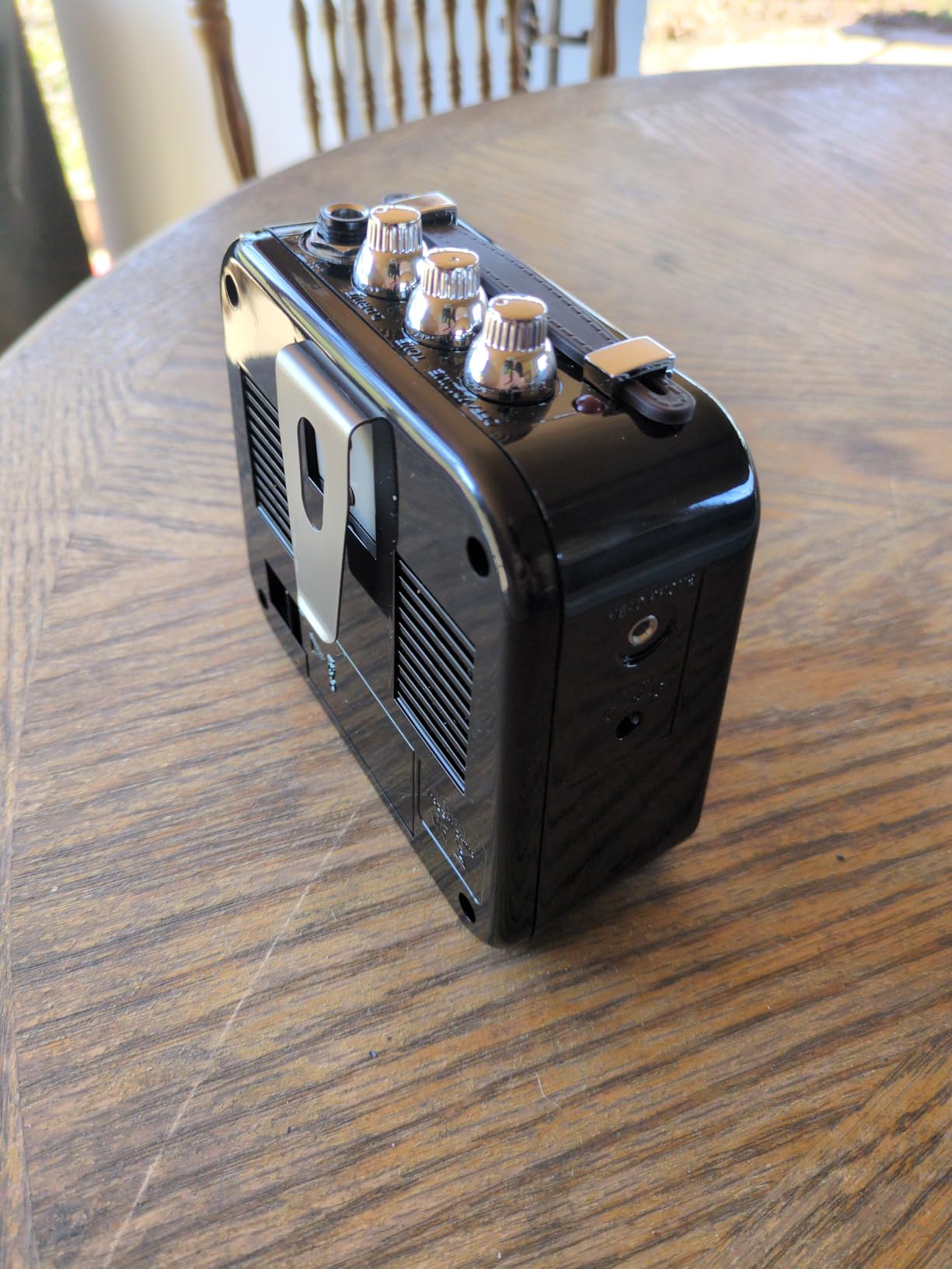 Danelectro Honeytone N-10 Guitar Mini Amp, Black with belt clip customer photo 2