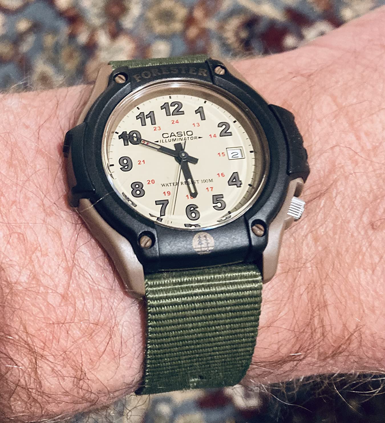 Casio FT500WC Series Men's Analog Field Watch, 100M Water Resistance customer photo 2