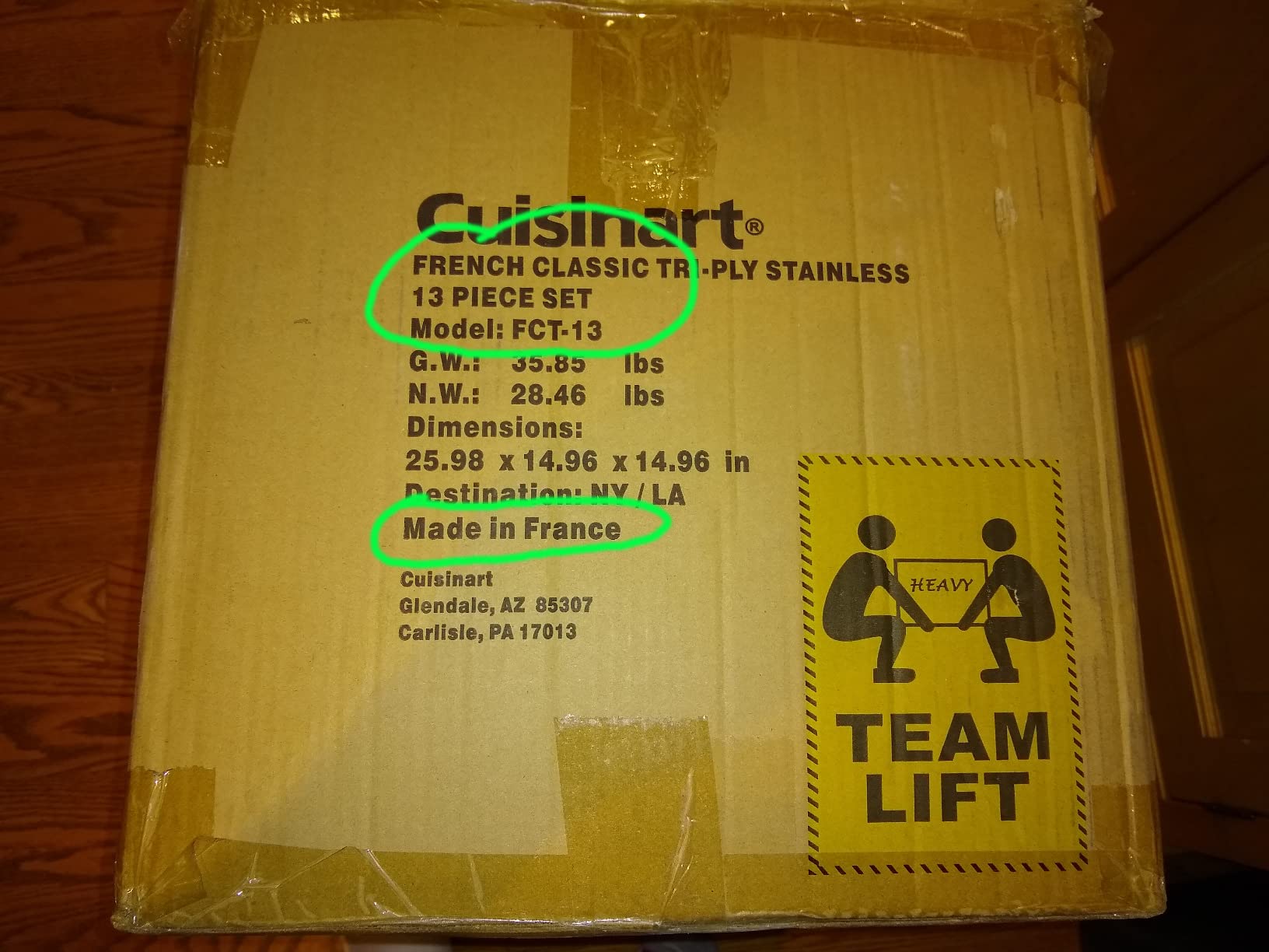 Cuisinart French Classic Tri-Ply Stainless 10-Piece Cookware Set, Silver customer photo 2
