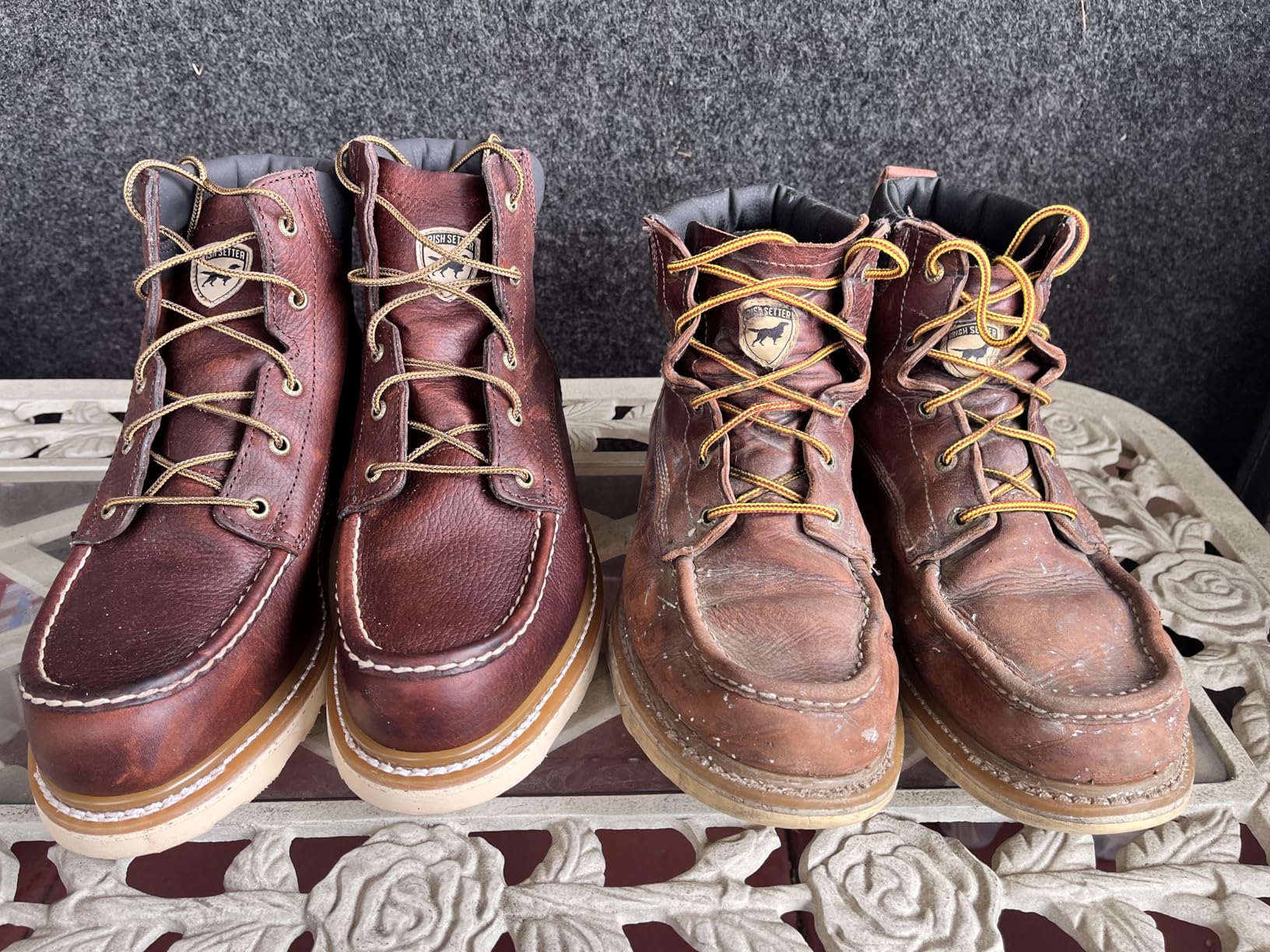 Irish Setter, Ashby, Men's, Soft Toe, Work Boot, Brown customer photo 2