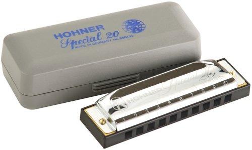 Hohner Special 20 Diatonic Harmonica, C-major - Professional, Responsive Reeds, Injection Molded Plastic Comb with Projecting Mouthpiece | Recessed Reed Plates, Abs Comb, 20 Brass Reeds, Stainless Steel Covers, 10-Hole Richter Tuning customer photo 2