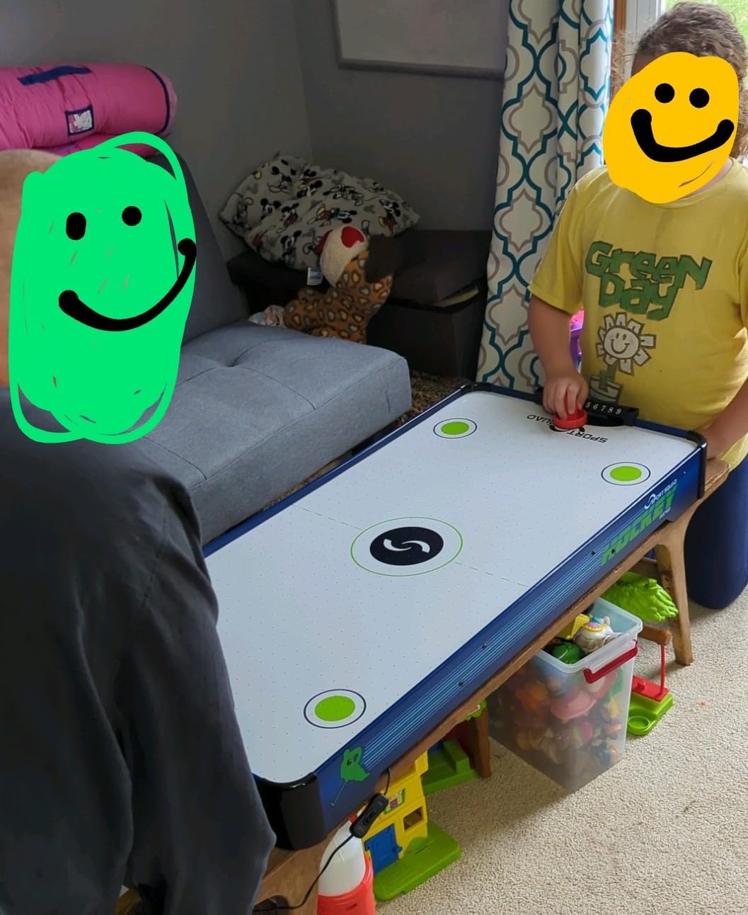 Sport Squad HX40 40 inch Table Top Air Hockey Table for Kids and Adults customer photo 1