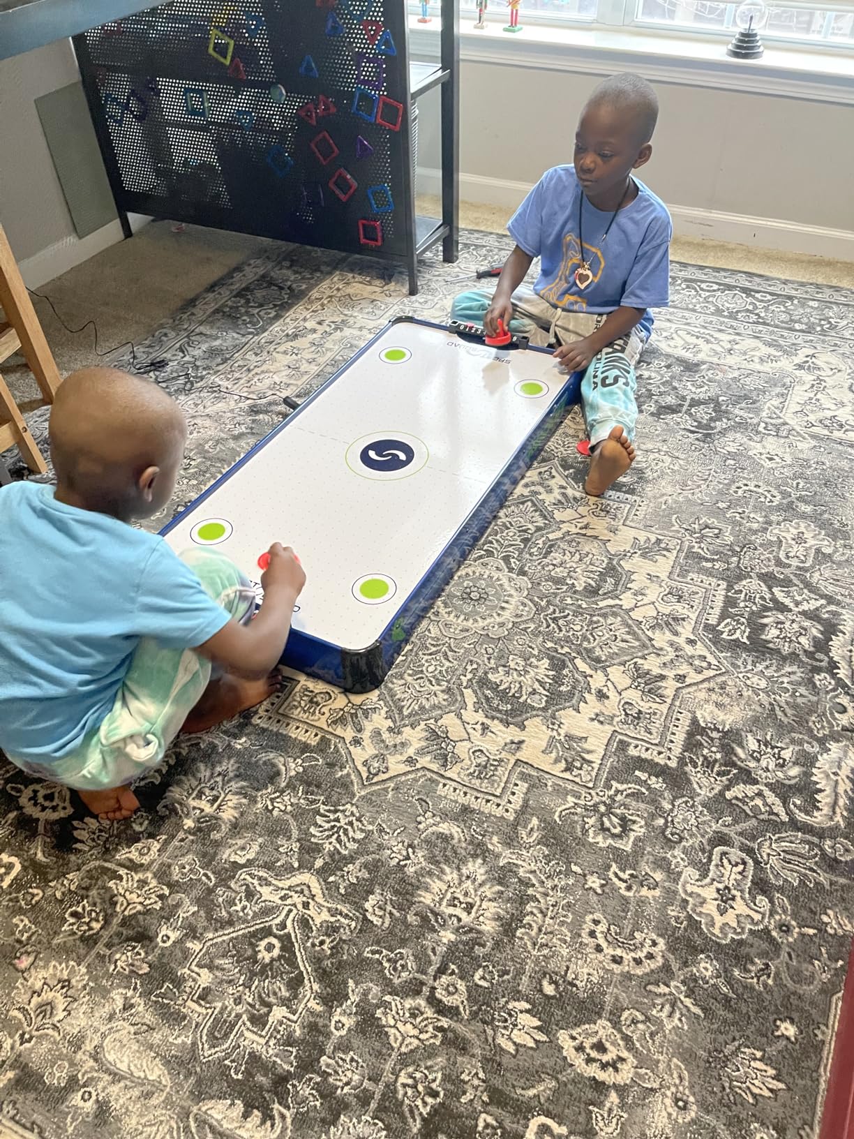 Sport Squad HX40 40 inch Table Top Air Hockey Table for Kids and Adults customer photo 2