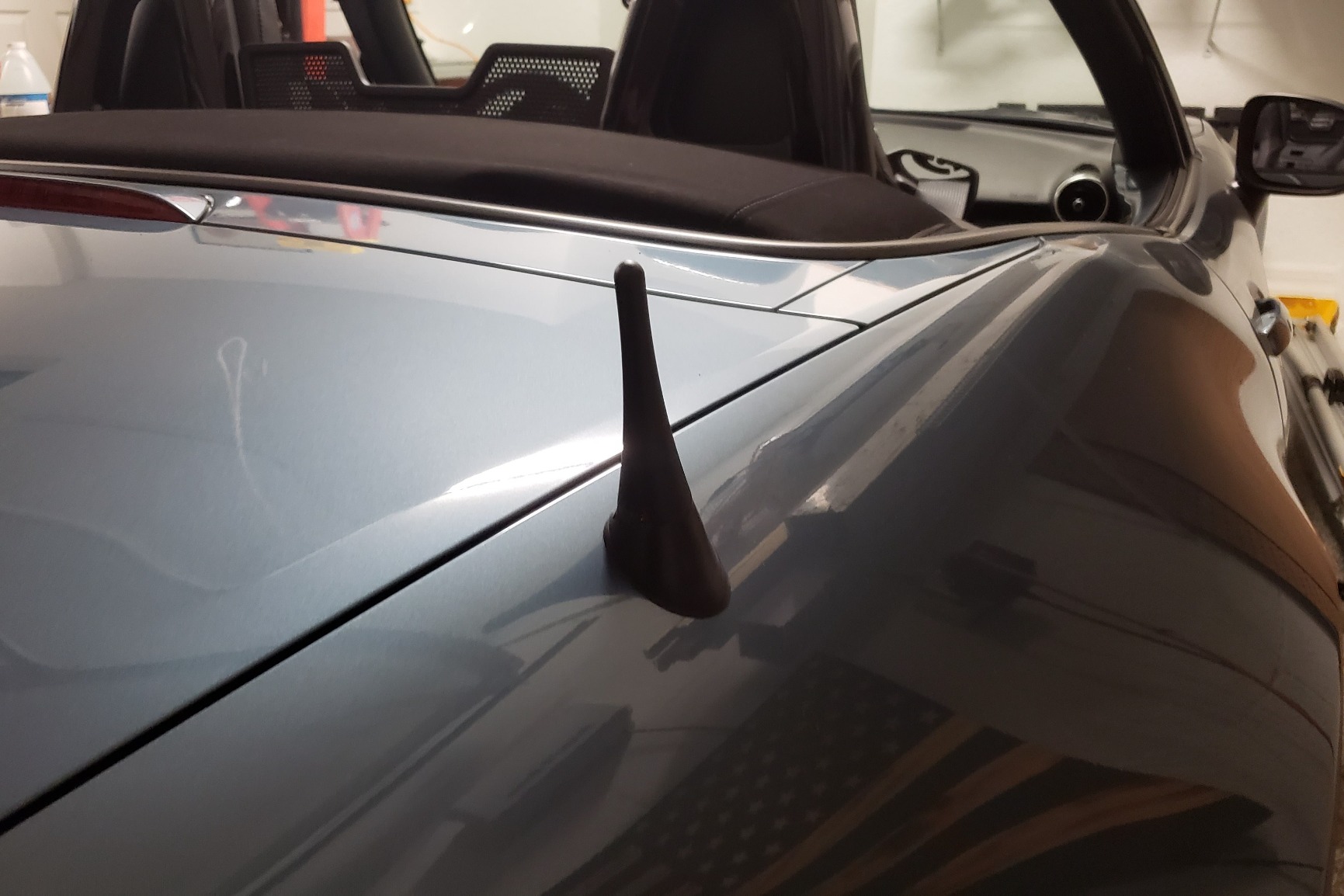 CravenSpeed Stubby Antenna Compatible with Mazda Miata 2006-2026 | 3.8 inches | Short Antenna Replacement | Made in The USA customer photo 1