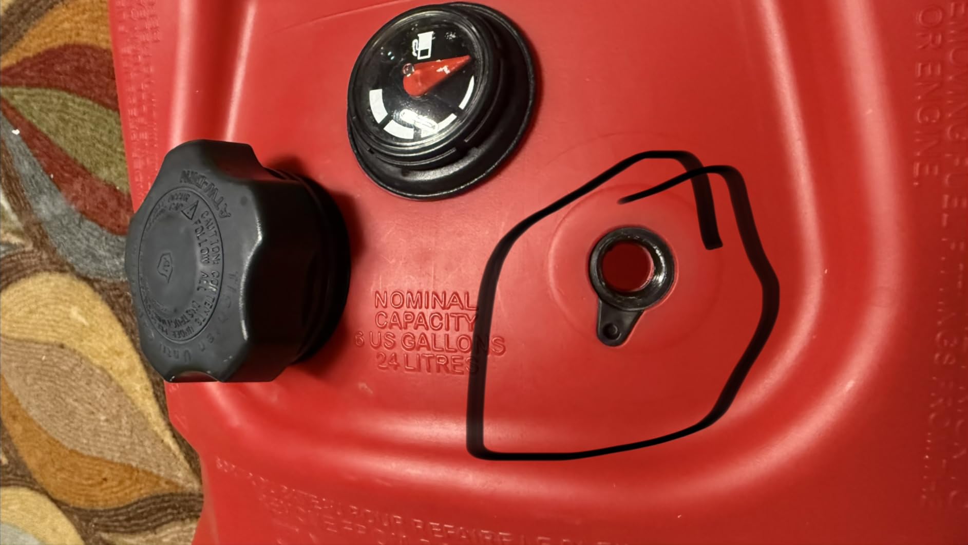Attwood EPA and CARB Certified Portable Marine Fuel Tanks customer photo 2