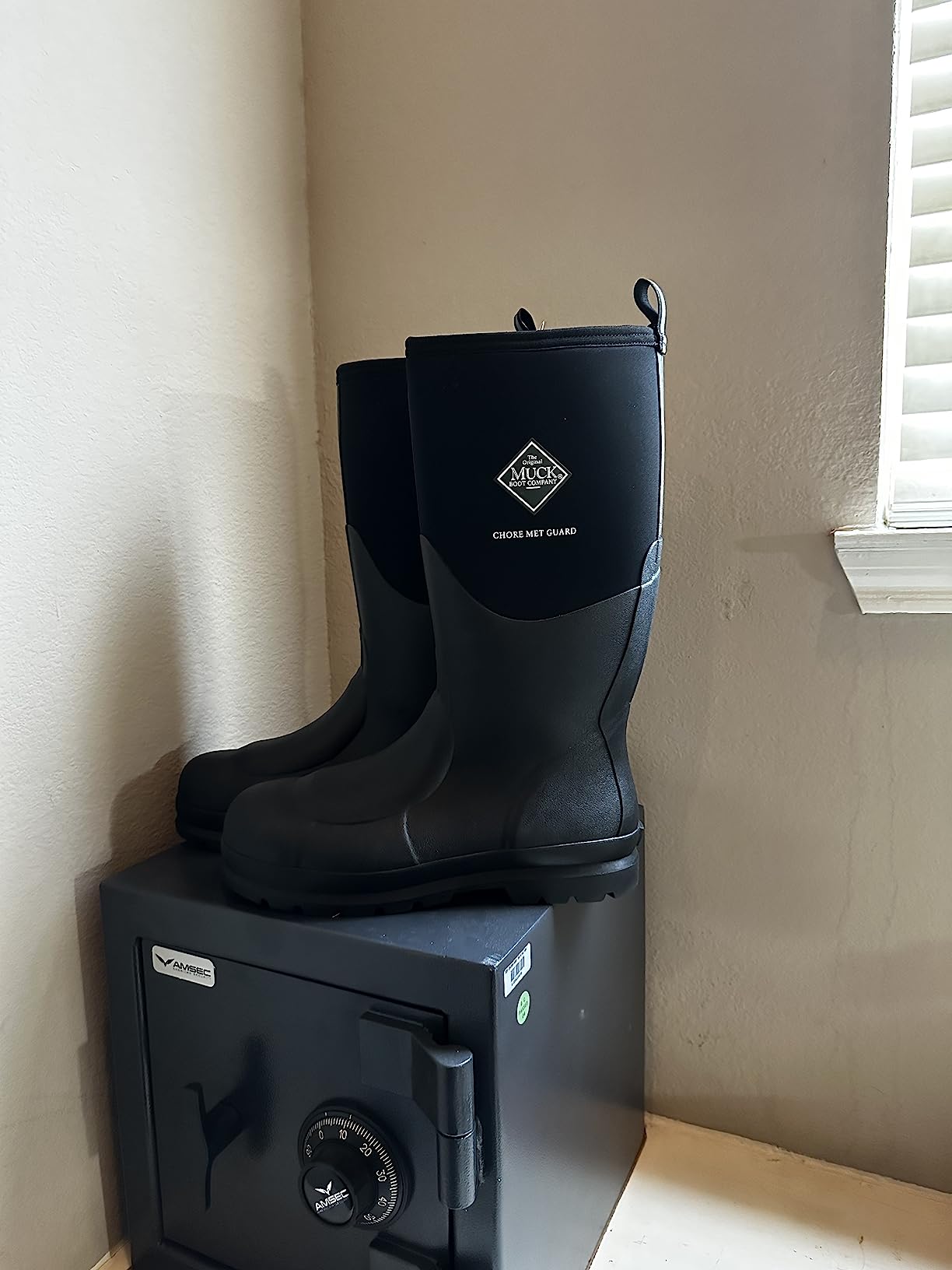 MUCK Men's Chore Met Guard Work Boots customer photo 2
