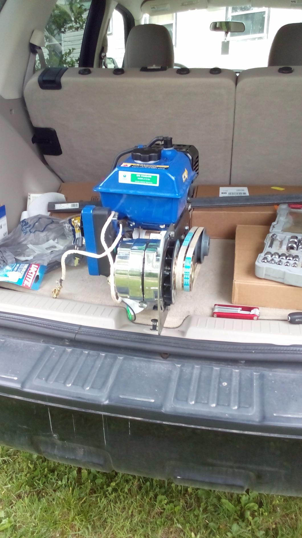 DuroMax XP7HPE 208cc Electric Start Gas Powered, 50 State Approved, Multi-Use Engine Blue customer photo 2