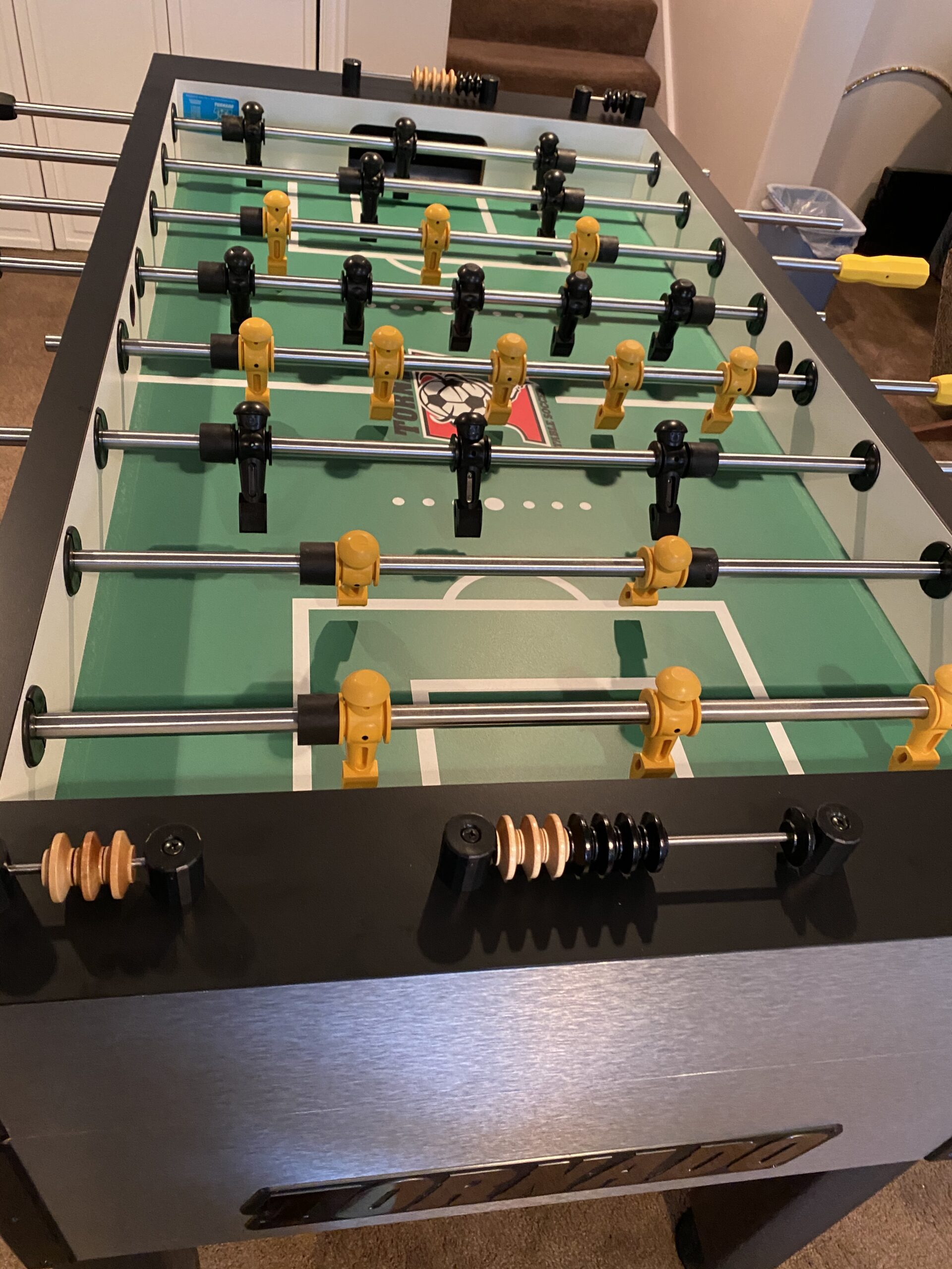 Tornado Tournament 3000 Foosball Table - Made in the USA - Commercial Quality for the Home - Incredible Table Soccer Game customer photo 1