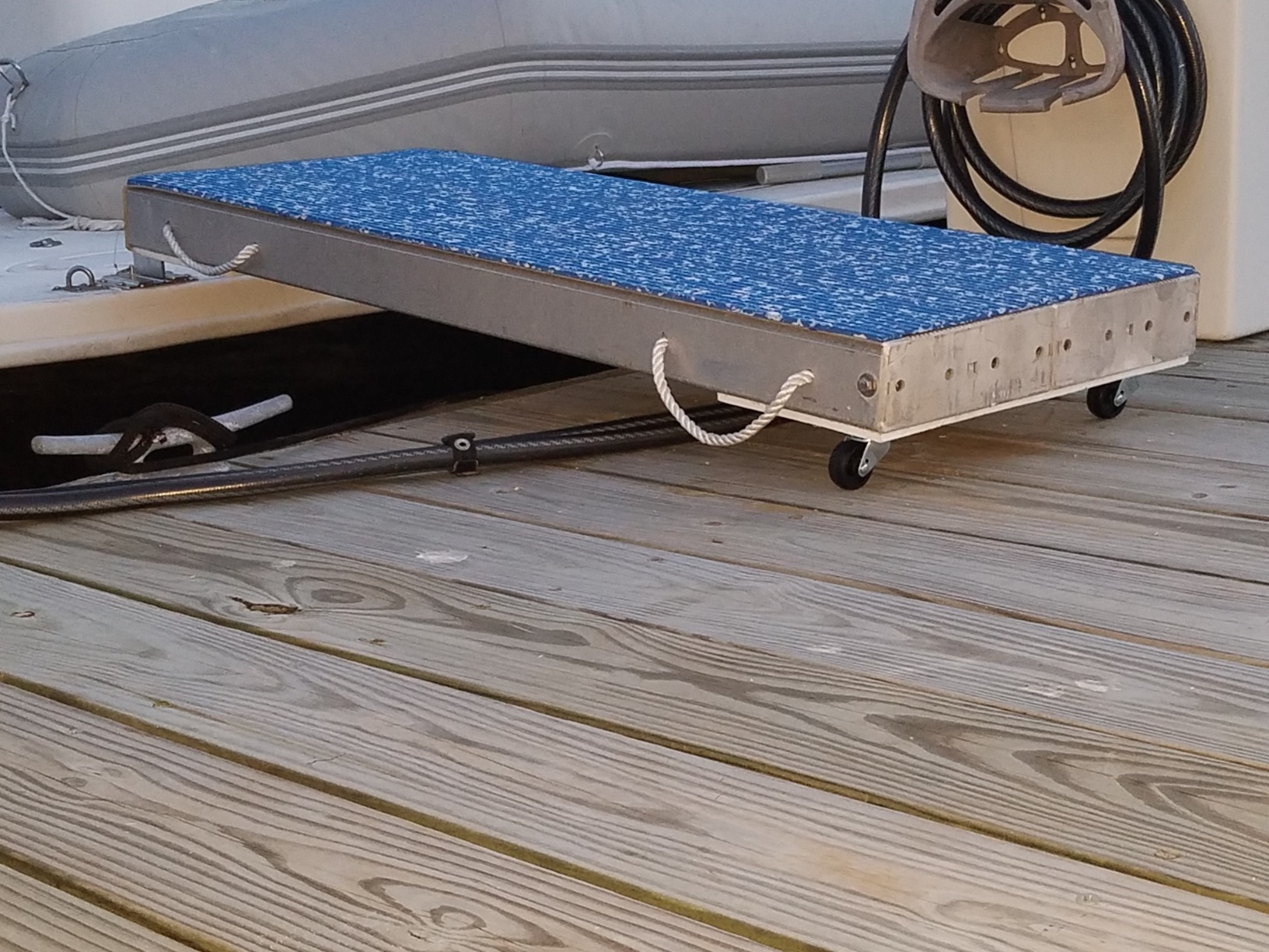 BlackTip Jetsports Traction Mat Sheet- Cut Groove Solid Color with PSA customer photo 2