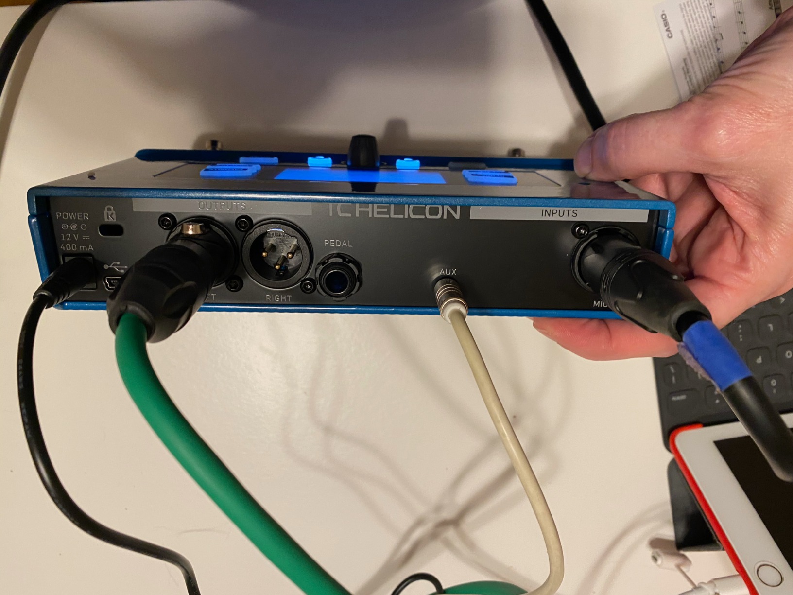 TC Helicon Voice Live Play Vocal Effects Processor customer photo 2