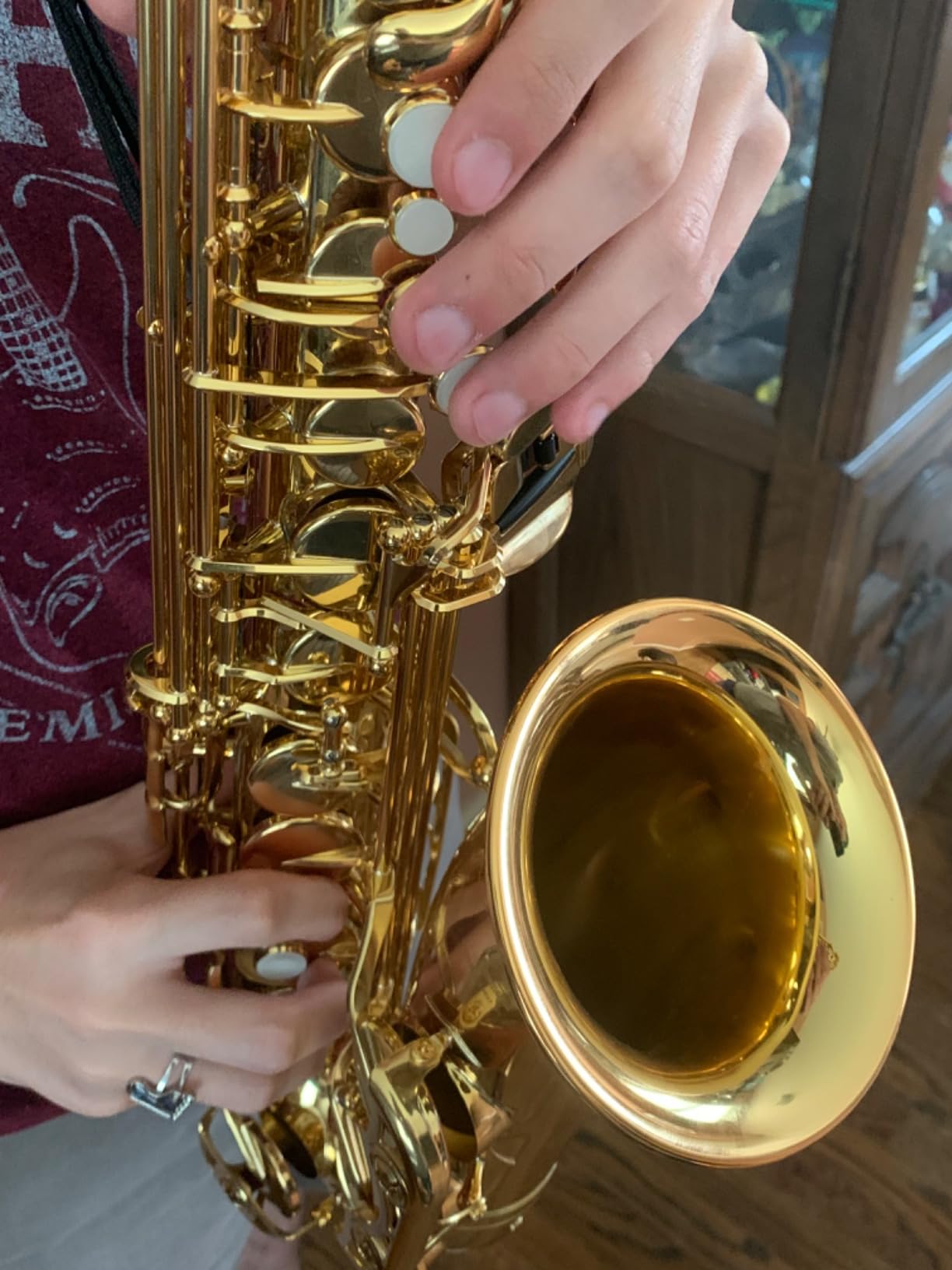 Yamaha YAS-62III Professional Alto Saxophone - Gold Lacquer customer photo 2