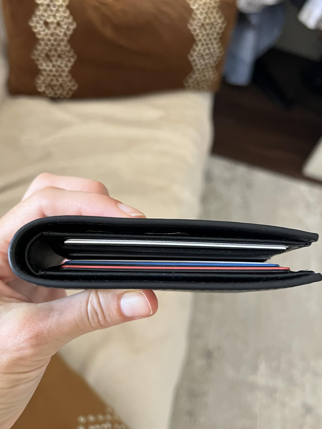 Lacoste Men's Fitzgerald Small Billfold Wallet customer photo 1