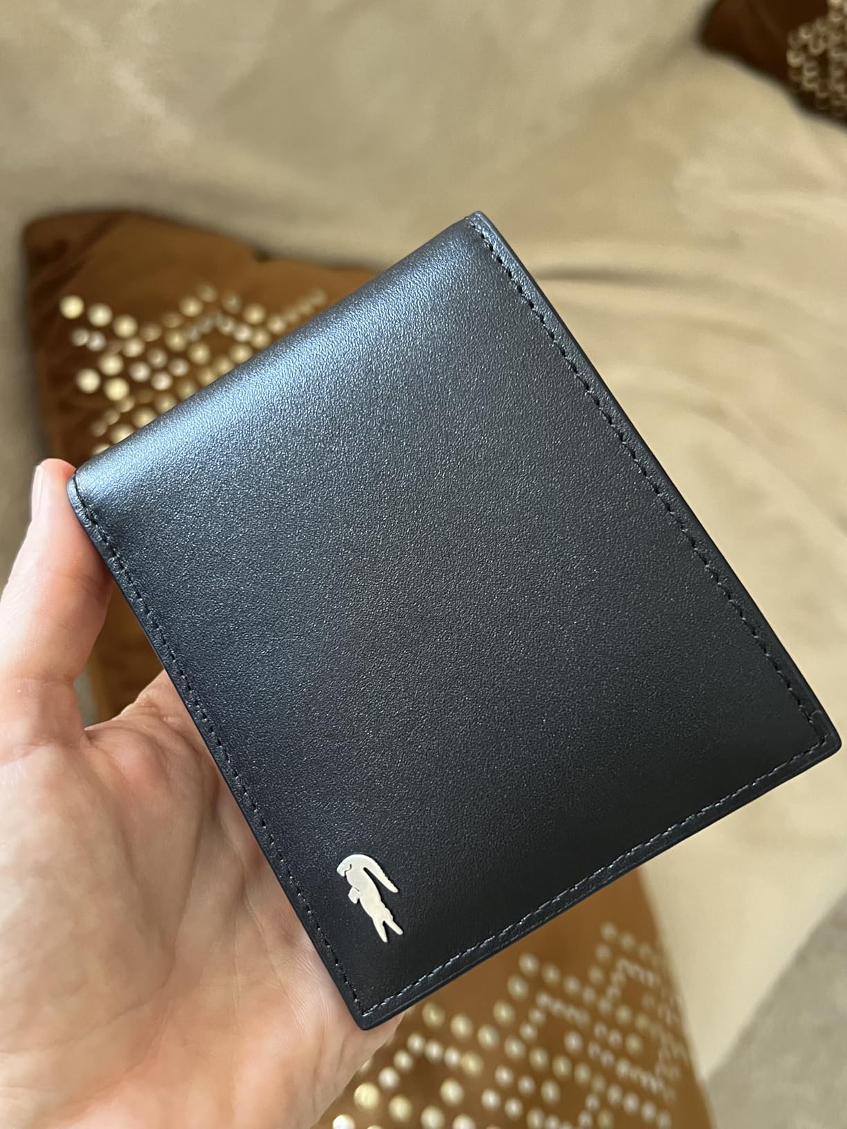 Lacoste Men's Fitzgerald Small Billfold Wallet customer photo 2