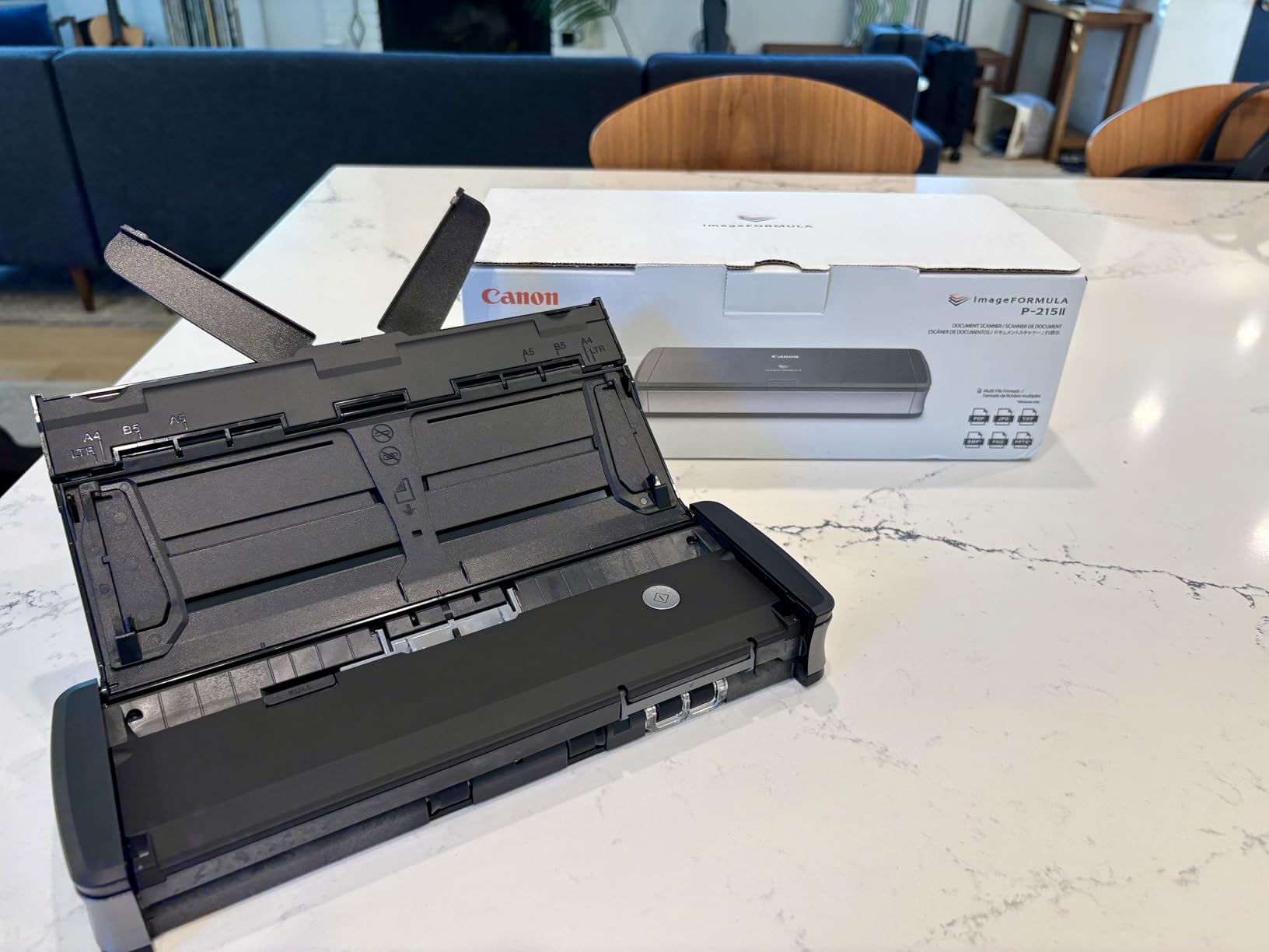 Canon imageFORMULA P-215II Mobile Document Scanner customer photo 1