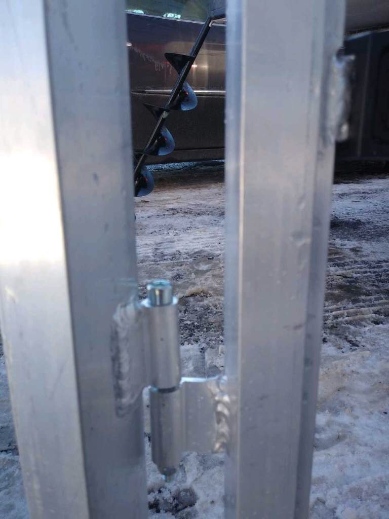 Black Ice 5' L Snowmobile Ramp with Wide Glides, 1,500 lb. Capacity, Aluminum, Folding, for Trailers customer photo 2
