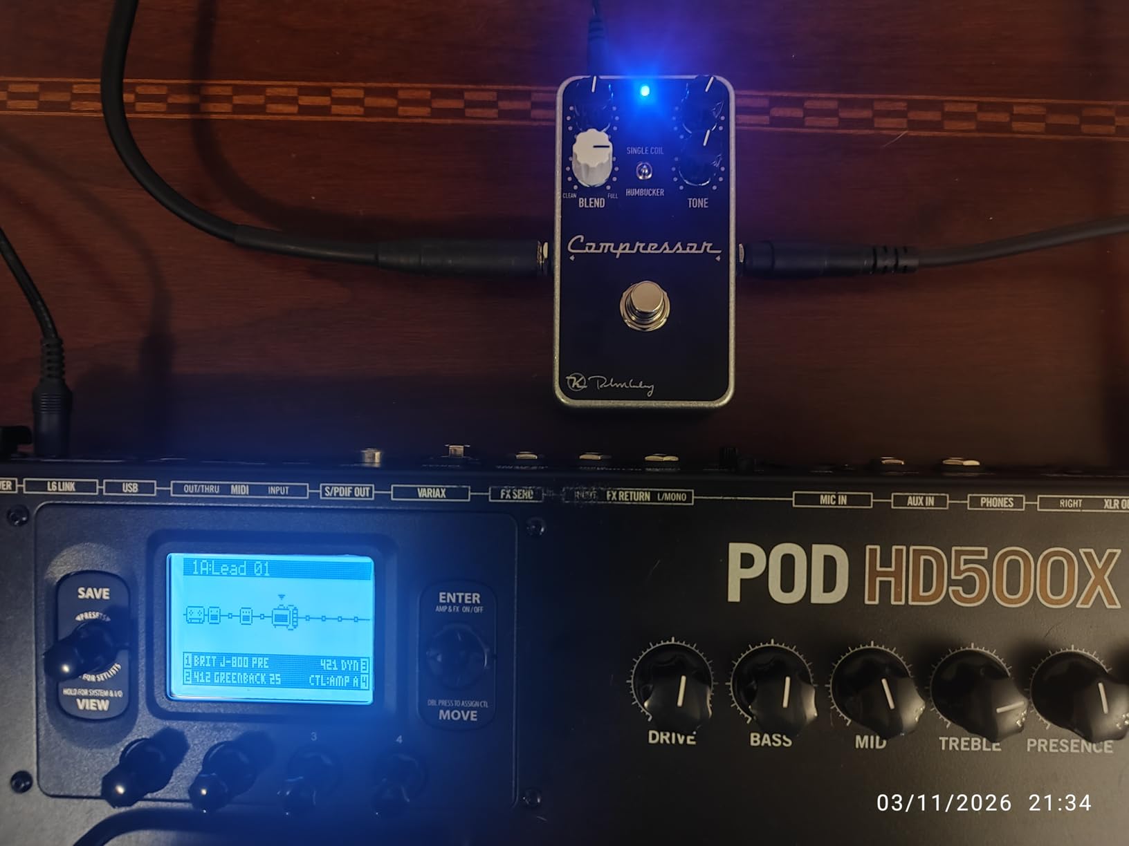 Keeley Bassist Compressor and Limiting Amplifier Pedal customer photo 1