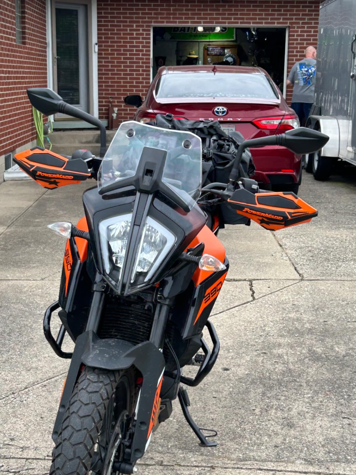 PowerMadd 34405 Orange/Black Sentinel Handguard customer photo 1