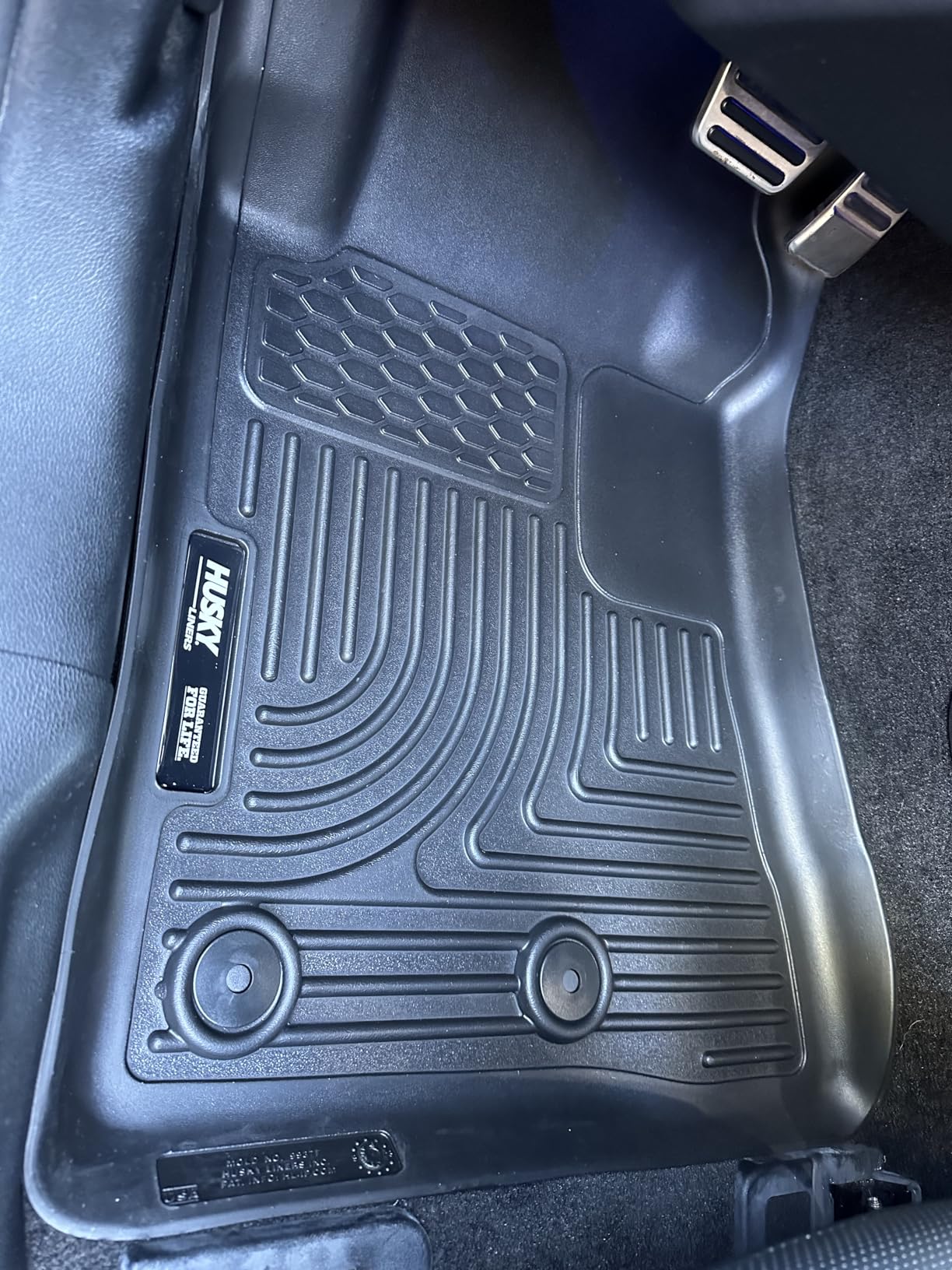 Husky Liners Weatherbeater Floor Mats | Fits 2015-2026 Ford Mustang | Front & 2nd Row, 3-pc Black - 99371 customer photo 1