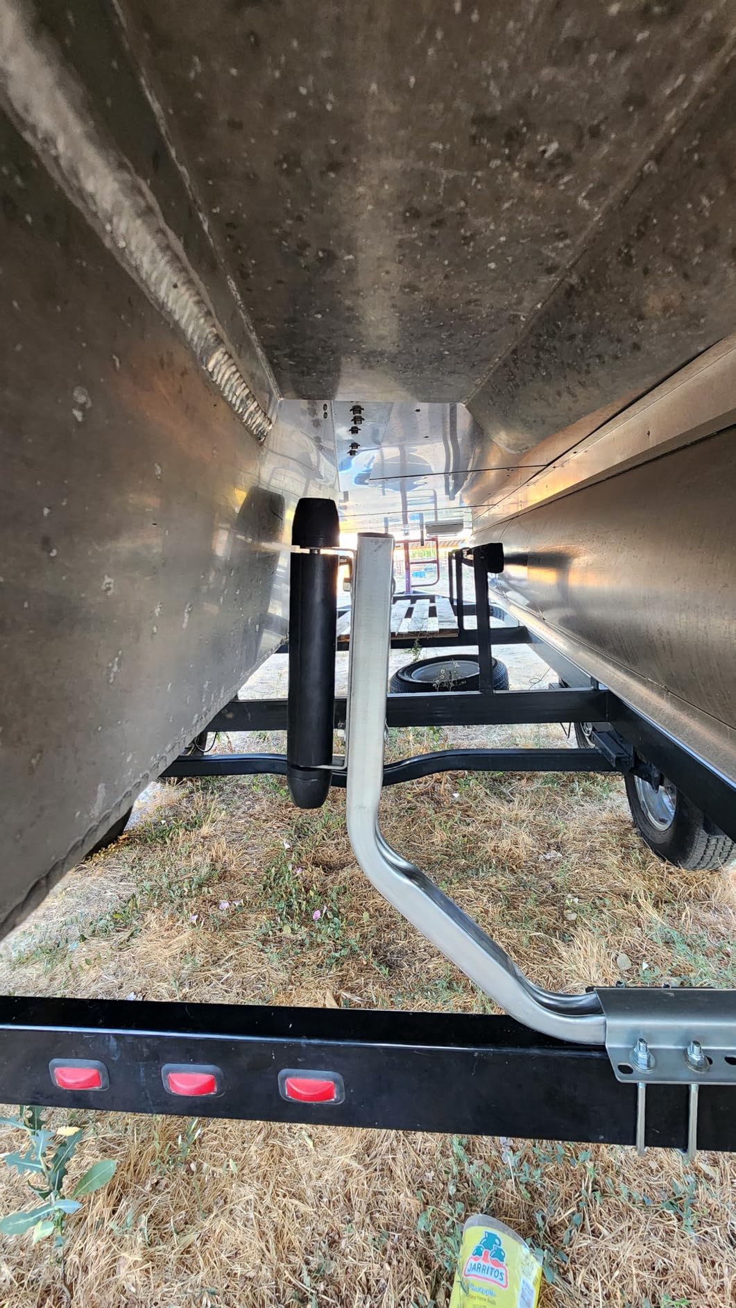 CE Smith - Pontoon Roller Guide-On - Boat Trailer Roller for Pontoon Boat Accessories customer photo 2