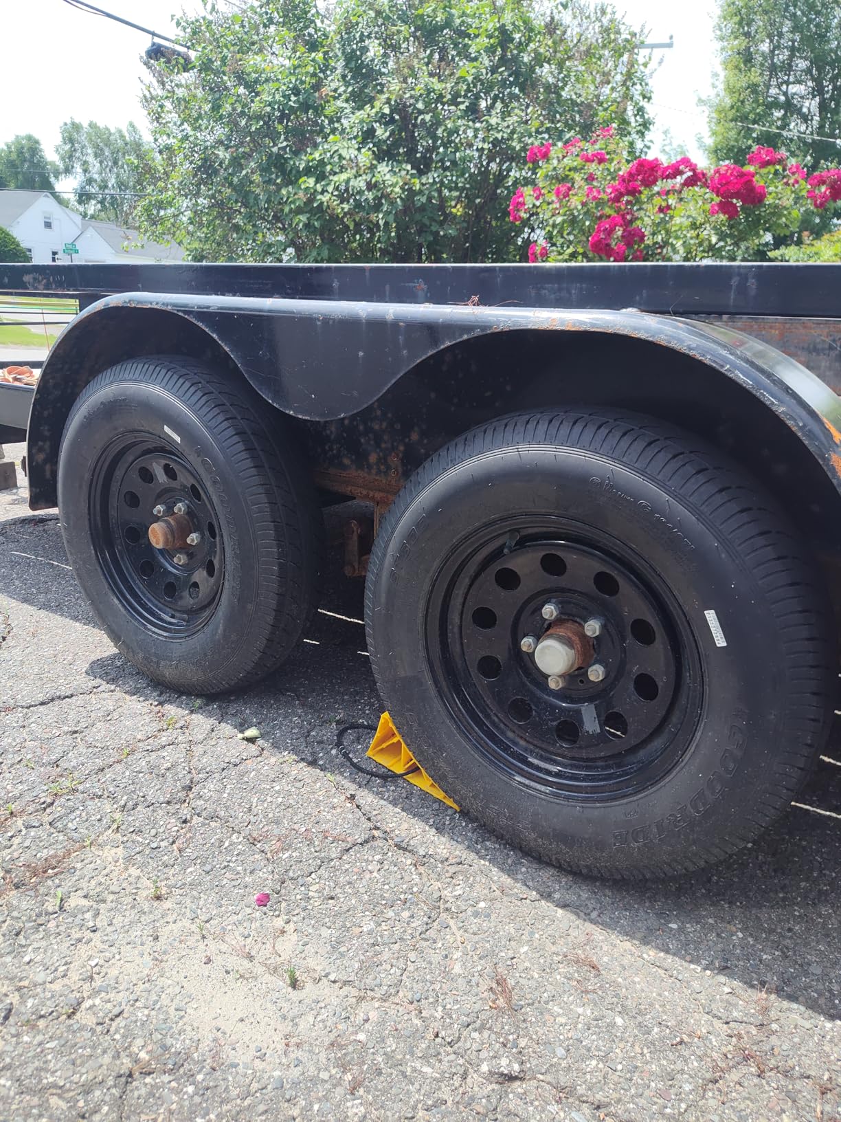 eCustomrim 2-Pack Trailer Tire Rim Assembly ST205/75D15 15 Inch Load C 5 Lug On 4.5 Black Modular Wheel - 2 Year Warranty w/Roadside customer photo 2