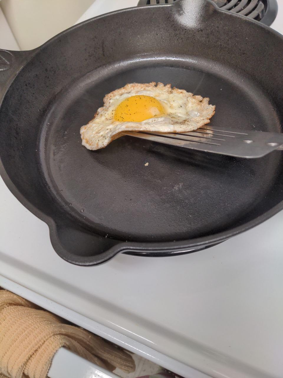 Victoria 10-Inch Cast Iron Skillet, Pre-Seasoned Cast-Iron Frying Pan with Long Handle, Made in Colombia customer photo 1