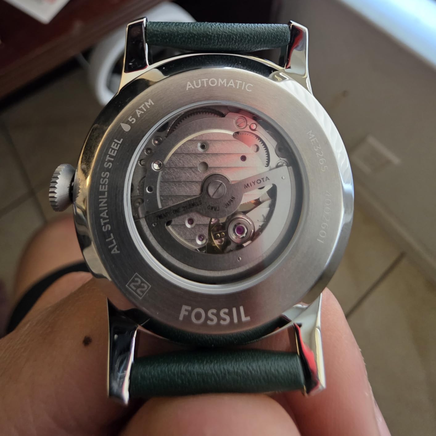 Men's Watch, Townsman Automatic Stainless Steel Watch for Men customer photo 2