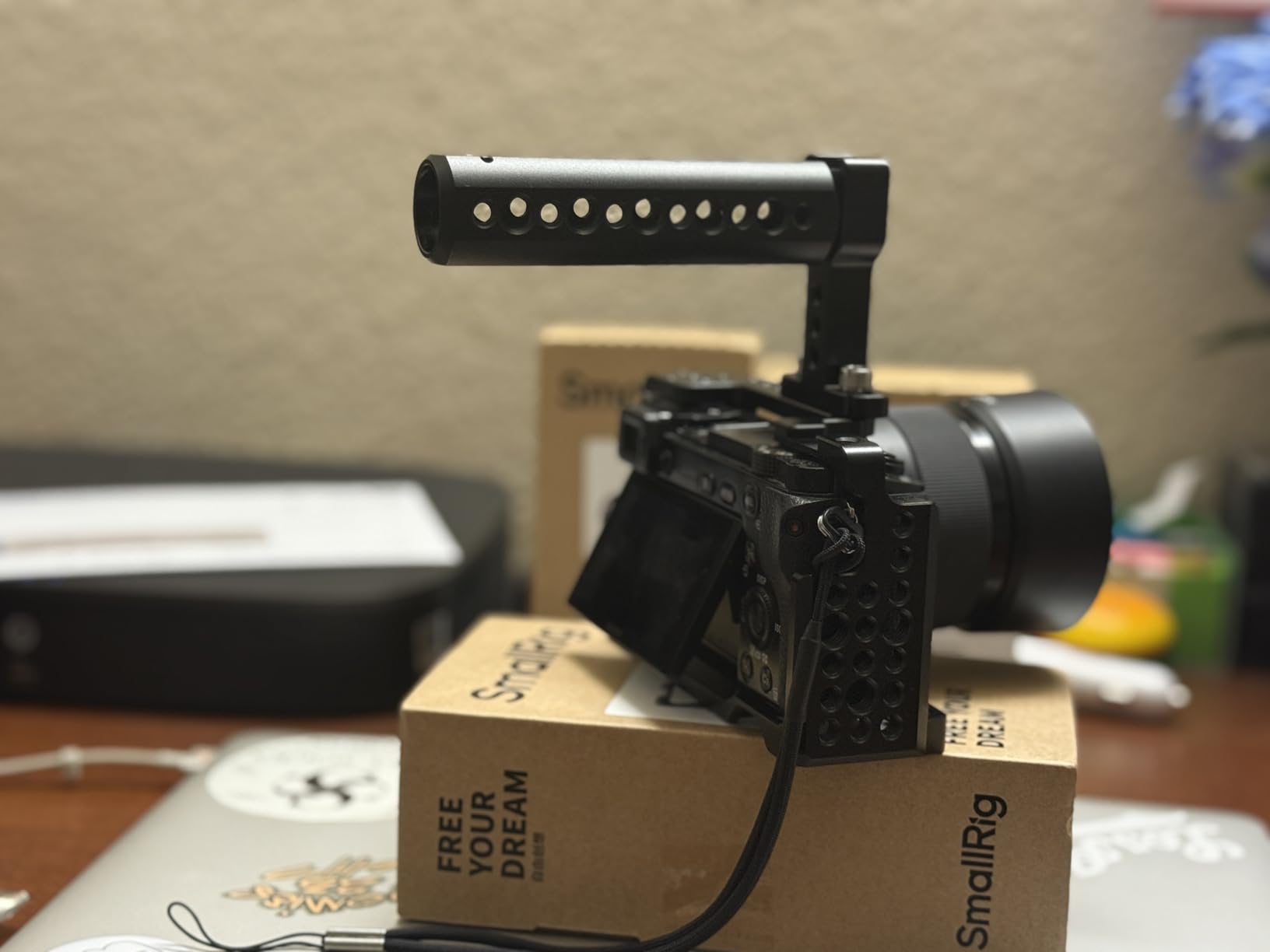 SmallRig Camera Cage for Sony A6000 A6300 ILCE-6000 ILCE-6300 NEX7 with 1/4