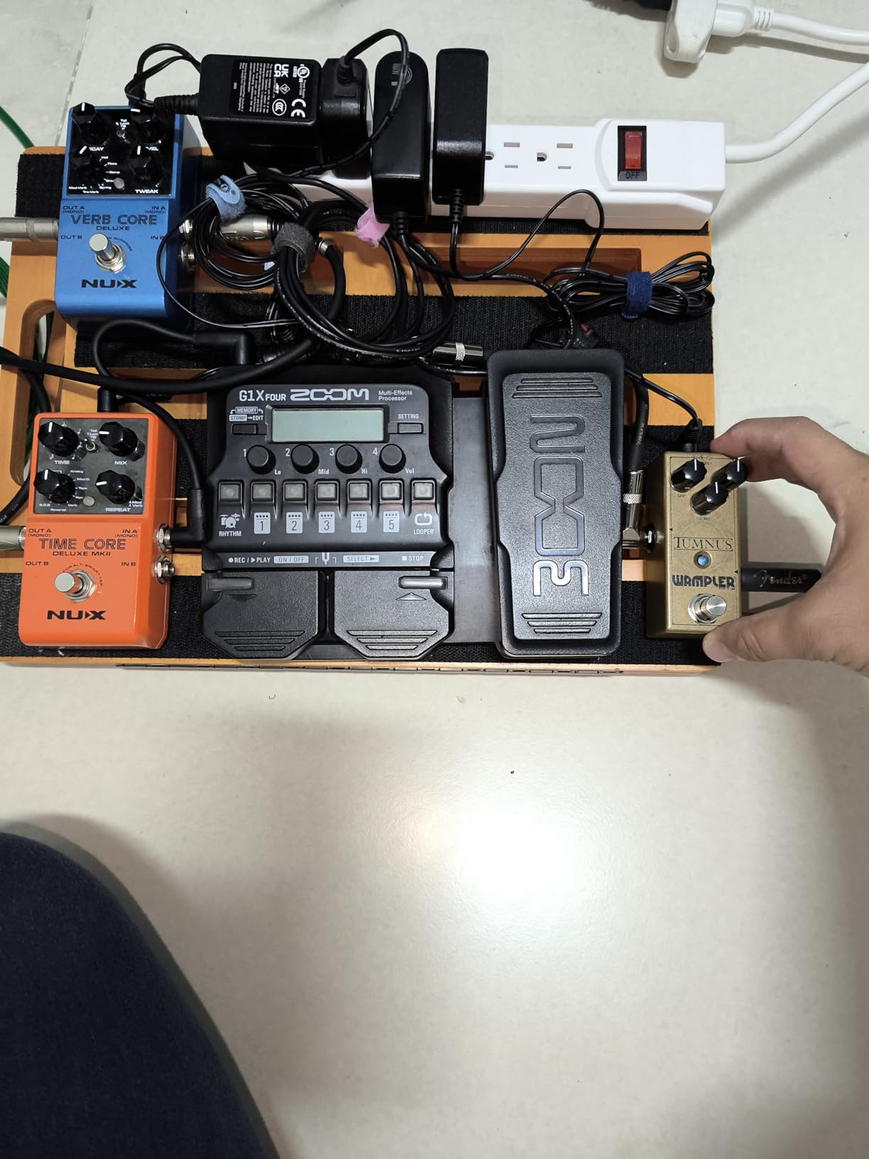 Wampler Tumnus V2 Overdrive & Boost Guitar Effects Pedal customer photo 1