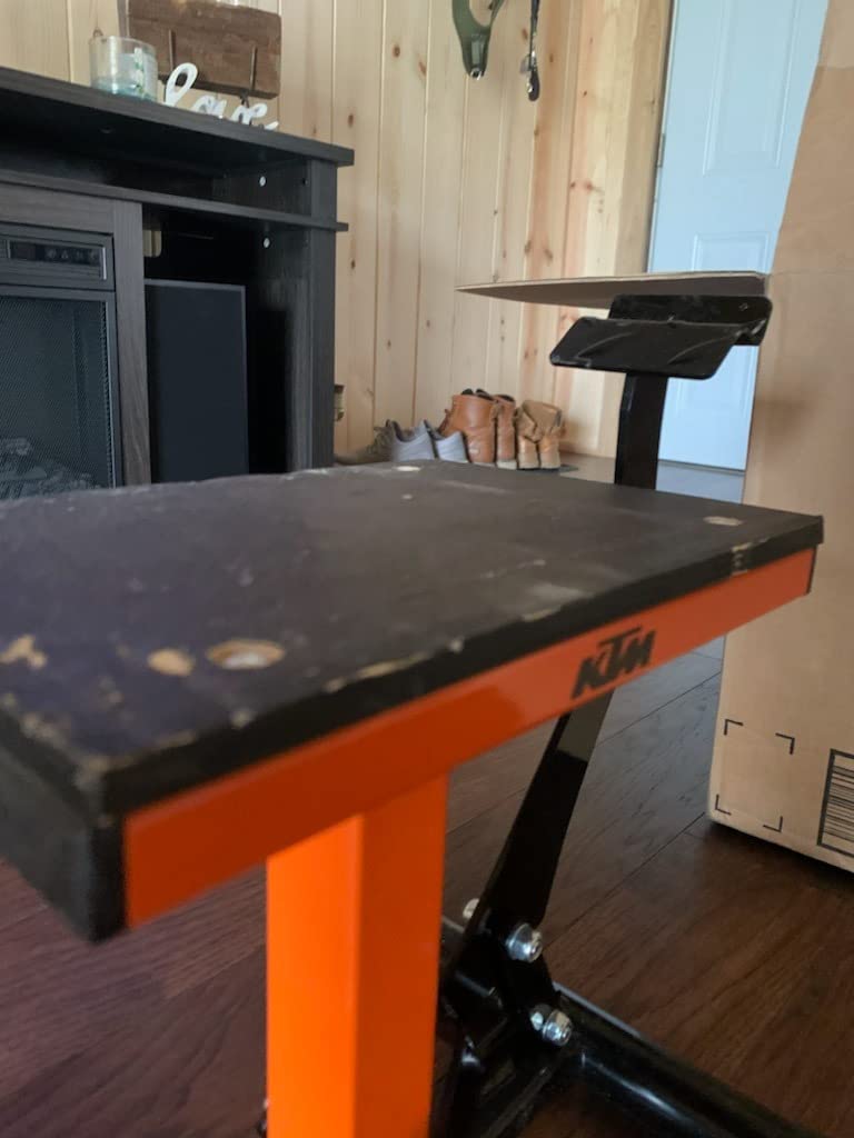KTM Bike Lift Stand, 78129955100, for Use with Motocross and Enduro Motorcycles customer photo 2