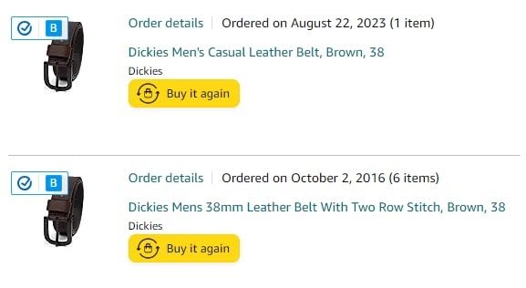 Dickies mens Genuine Leather Belt - Durable Casual Style, Regular & Big and Tall Sizes customer photo 2