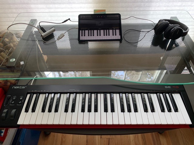 Nektar SE49 49-Key MIDI Controller, Black/White/Grey customer photo 2