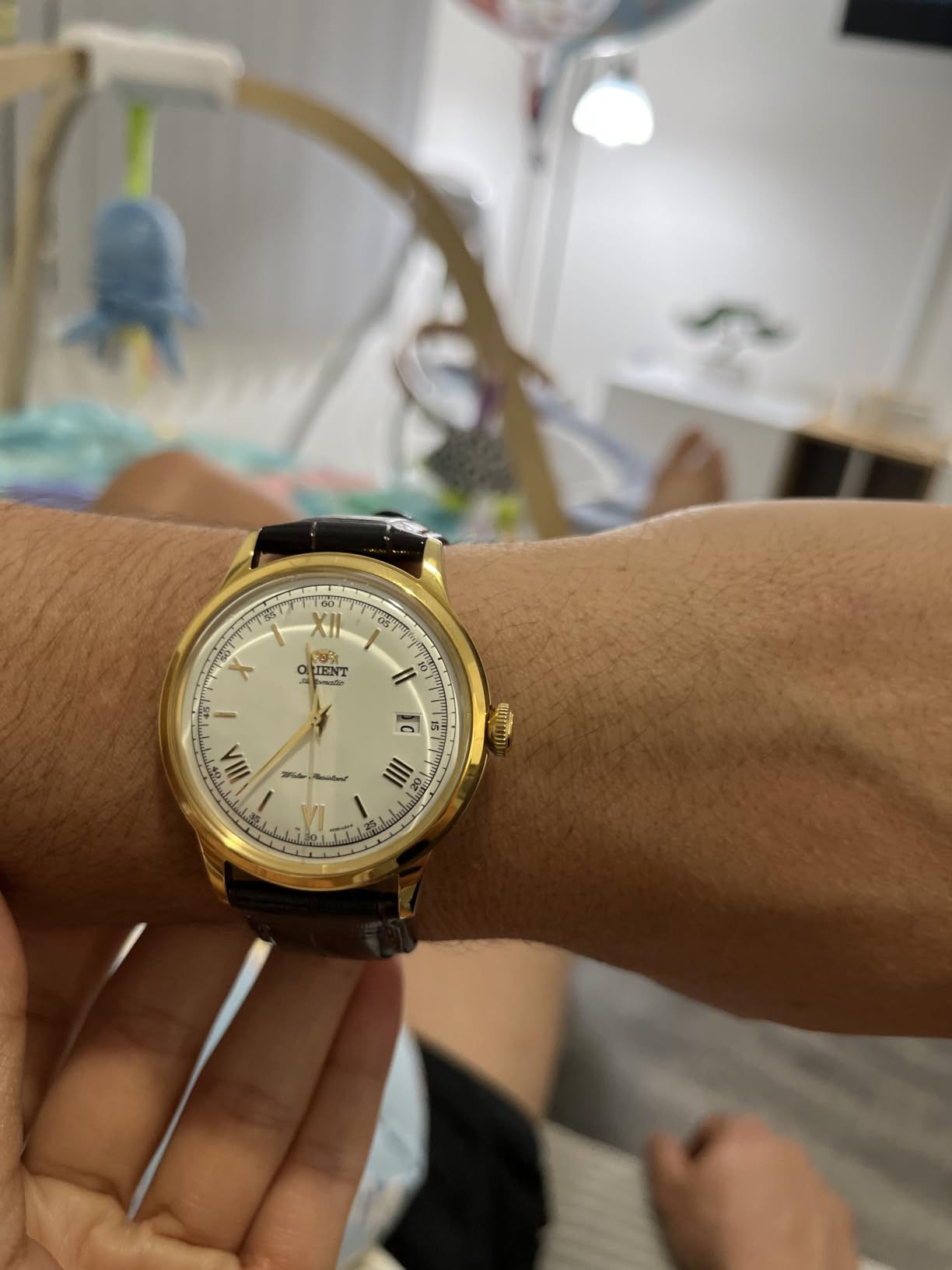 Bambino Version 2 | Automatic/Hand-Winding Wrist Watch | 40.5 mm Case | Classic Watch customer photo 1