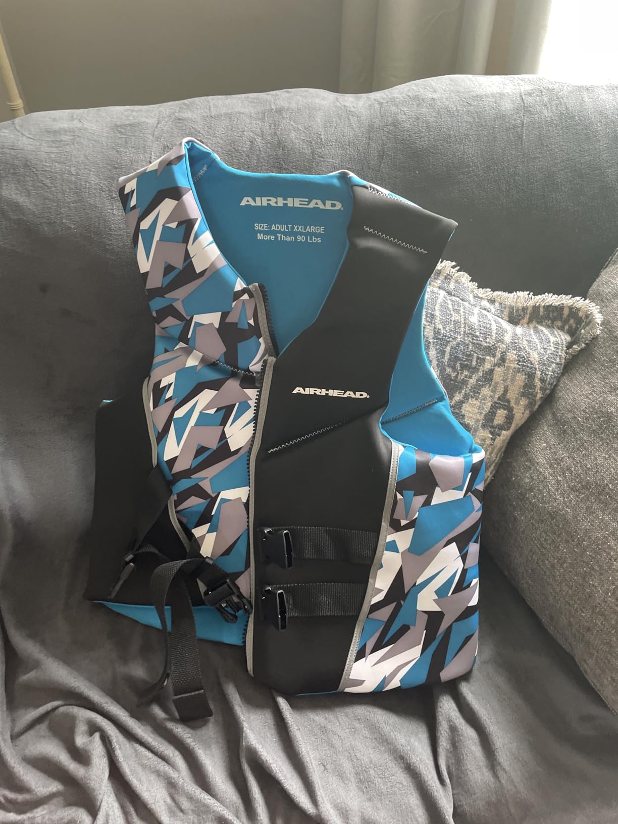Airhead CAMO Cool Kwik-Dry Neolite Flex Life Jacket for Adults - USCG Approved Life Vest for Women & Men customer photo 2