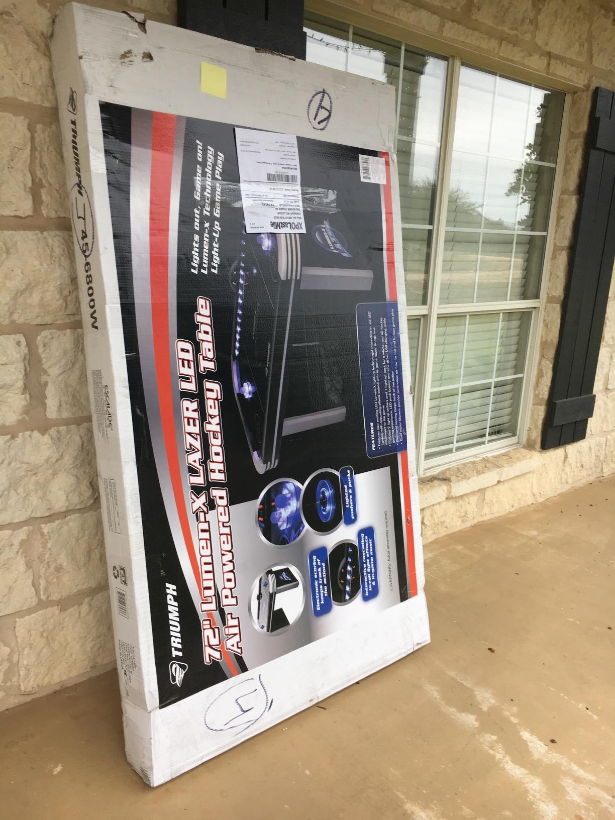 Triumph Sports Air Hockey Table customer photo 1