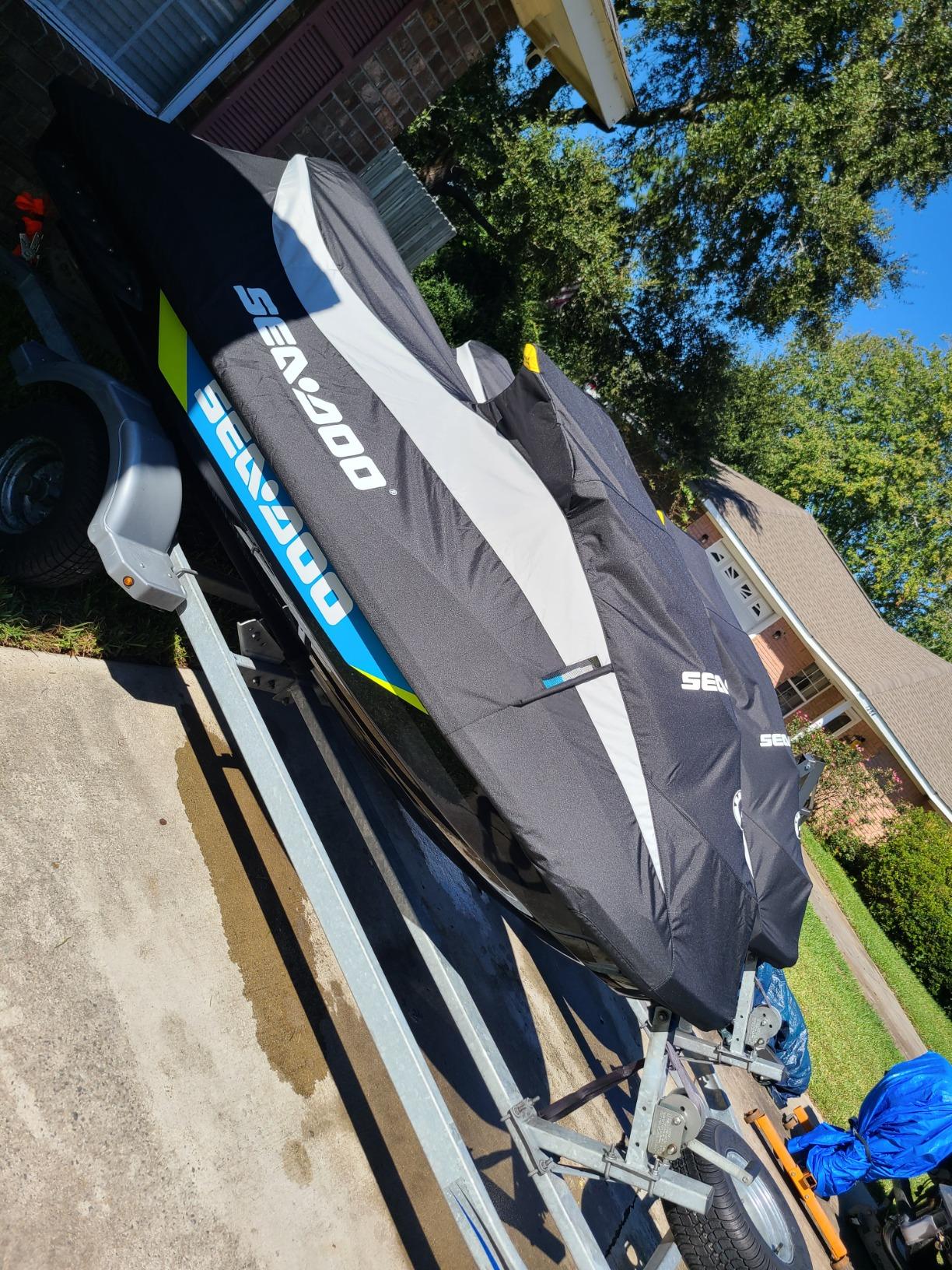 Sea-Doo New OEM, Branded Cover GTS GTI Weather Resistant Heavy Duty, 295100722 customer photo 2