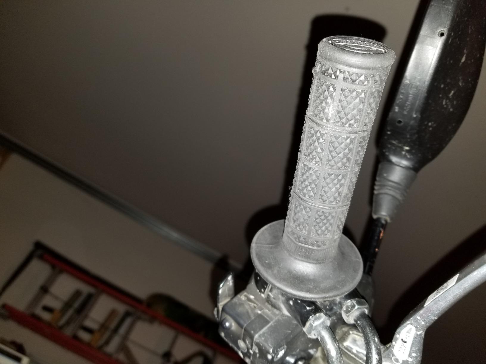 ProTaper 1/3 Waffle Off-Road Motorcycle Hand Grips - Black customer photo 1
