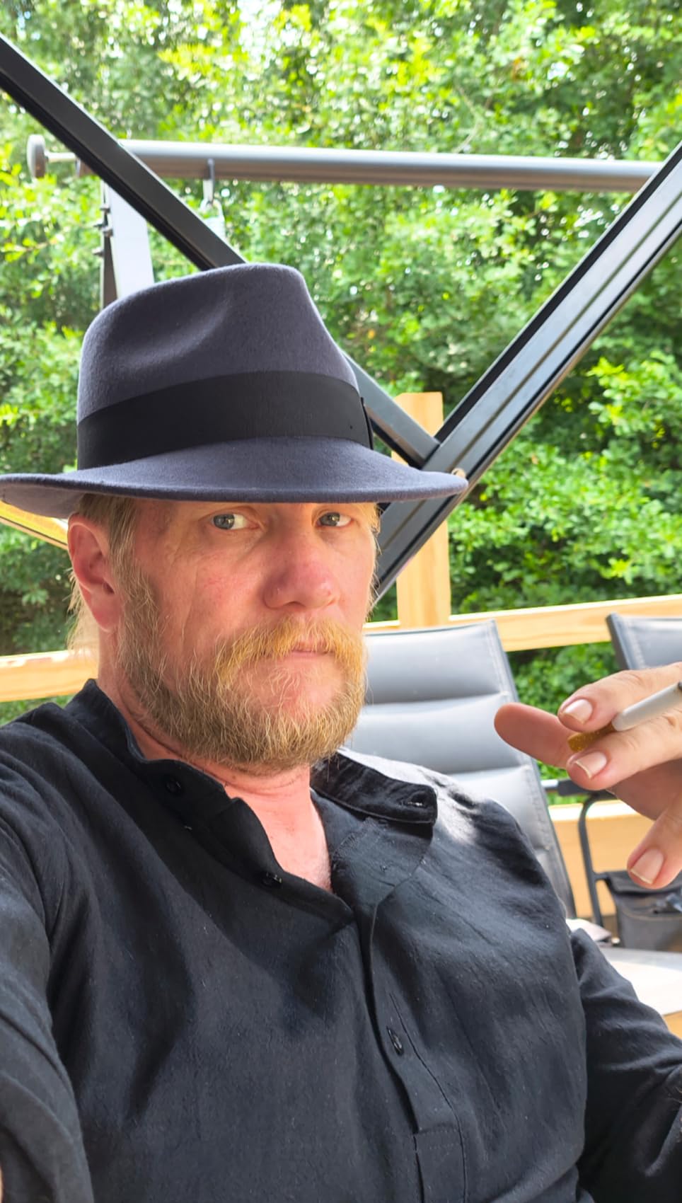 Premium Doyle - Teardrop Fedora Hat - 100% Wool Felt - Crushable for Travel - Water Resistant - Unisex customer photo 1