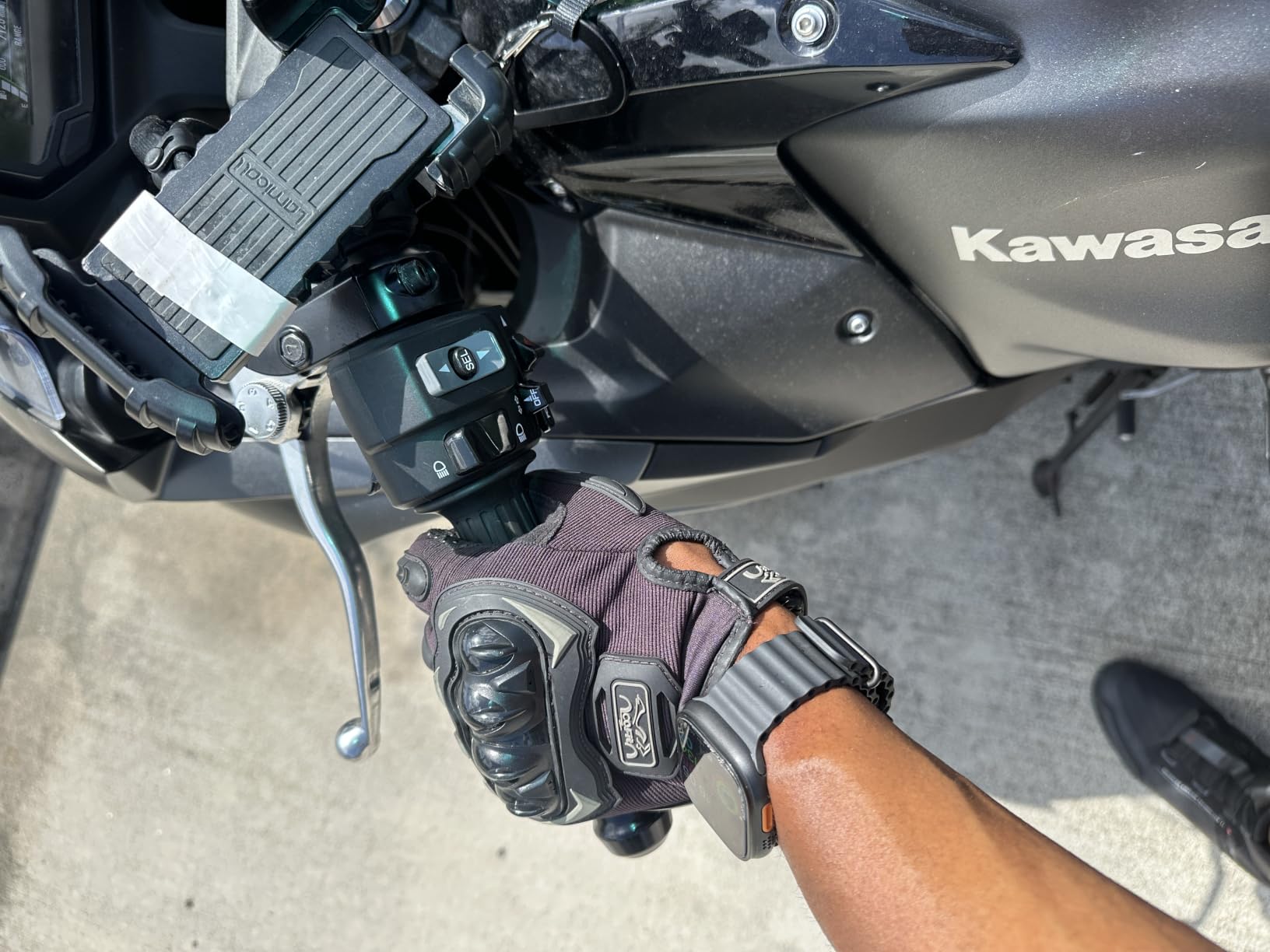 COFIT Motorcycle Gloves for Men and Women, Full Finger Touchscreen Motorbike Gloves for BMX ATV MTB Riding, Road Racing, Cycling, Climbing, Motocross customer photo 2