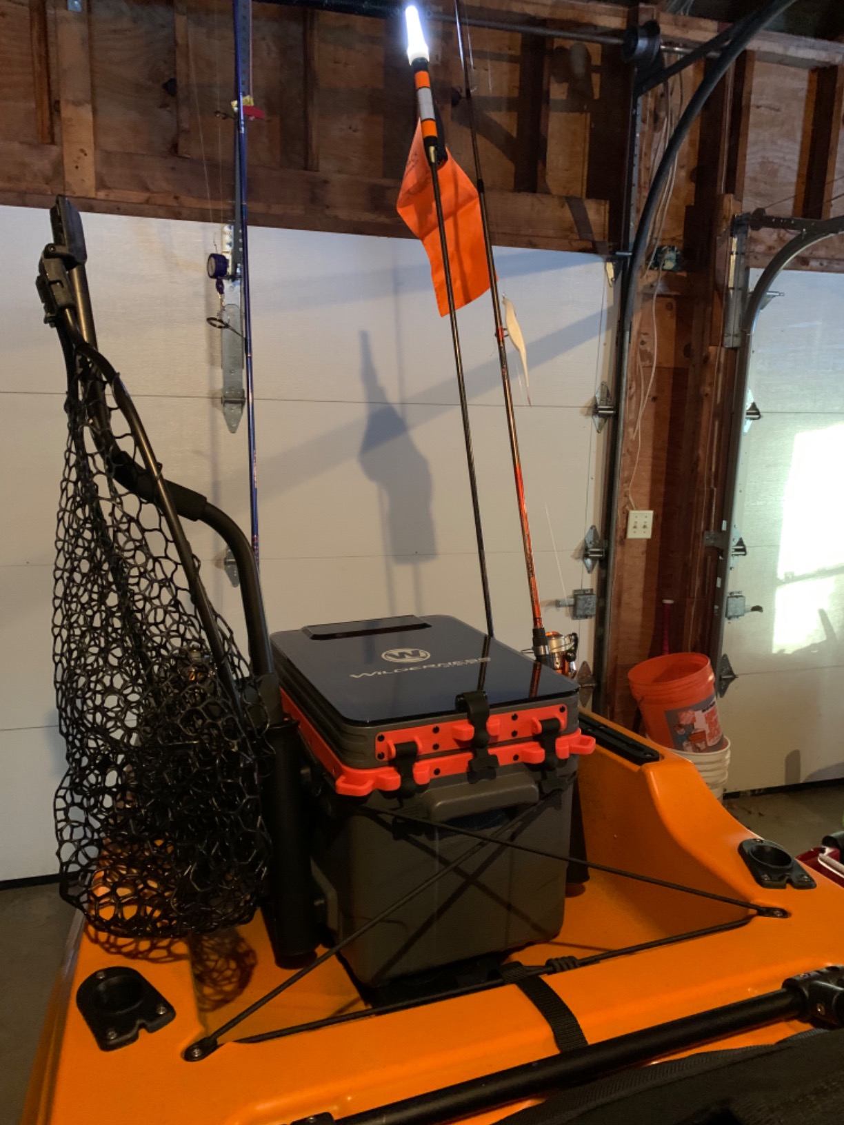 Wilderness Systems Kayak Crate - 4 Rod Holders - Kayak and Boat Tackle Storage - Fits Angler Boats customer photo 2