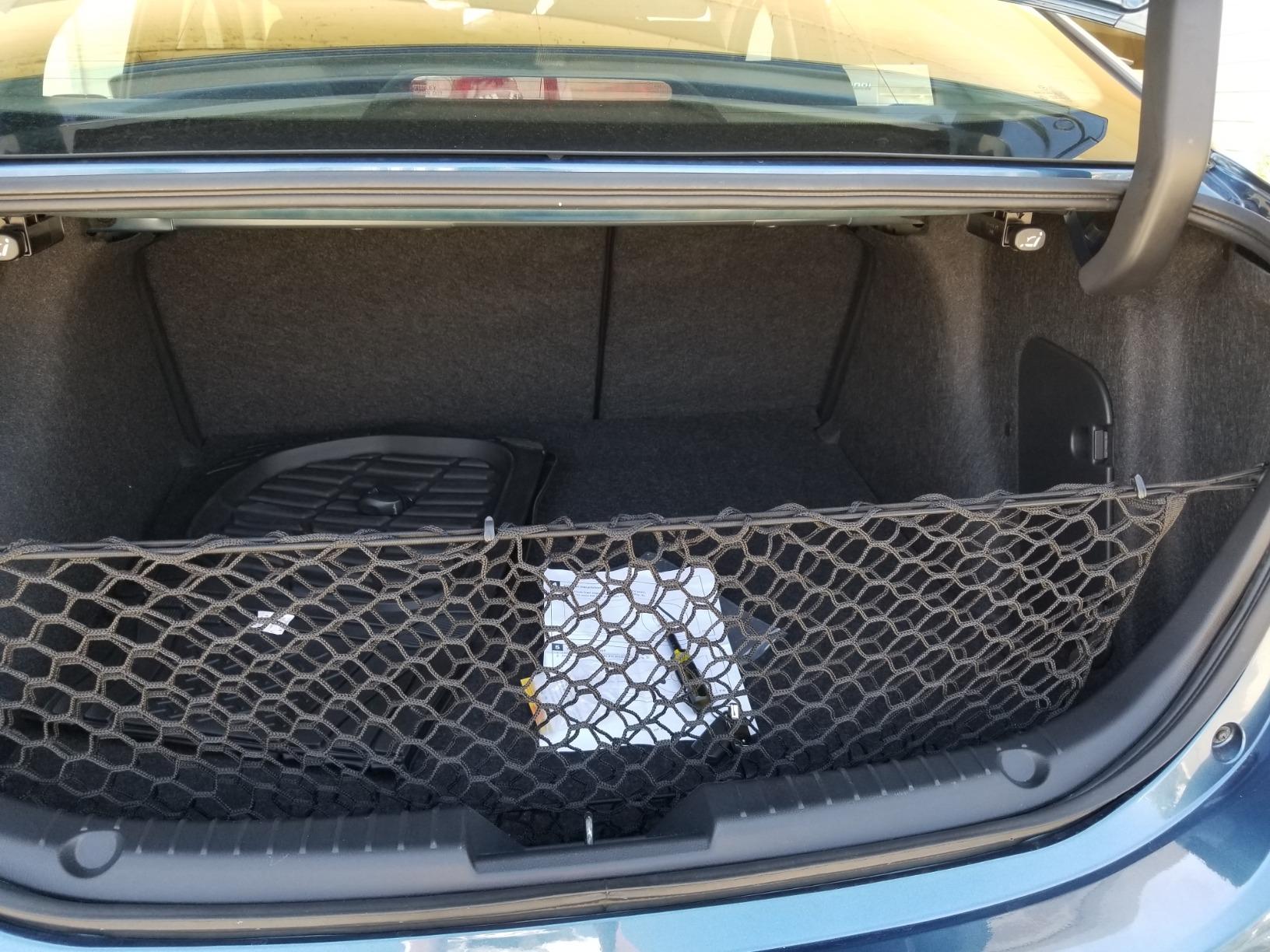 Trunknets Inc Envelope Style Trunk Cargo Net for Mazda 3 Mazda3 4-Door 2014-2026 customer photo 1