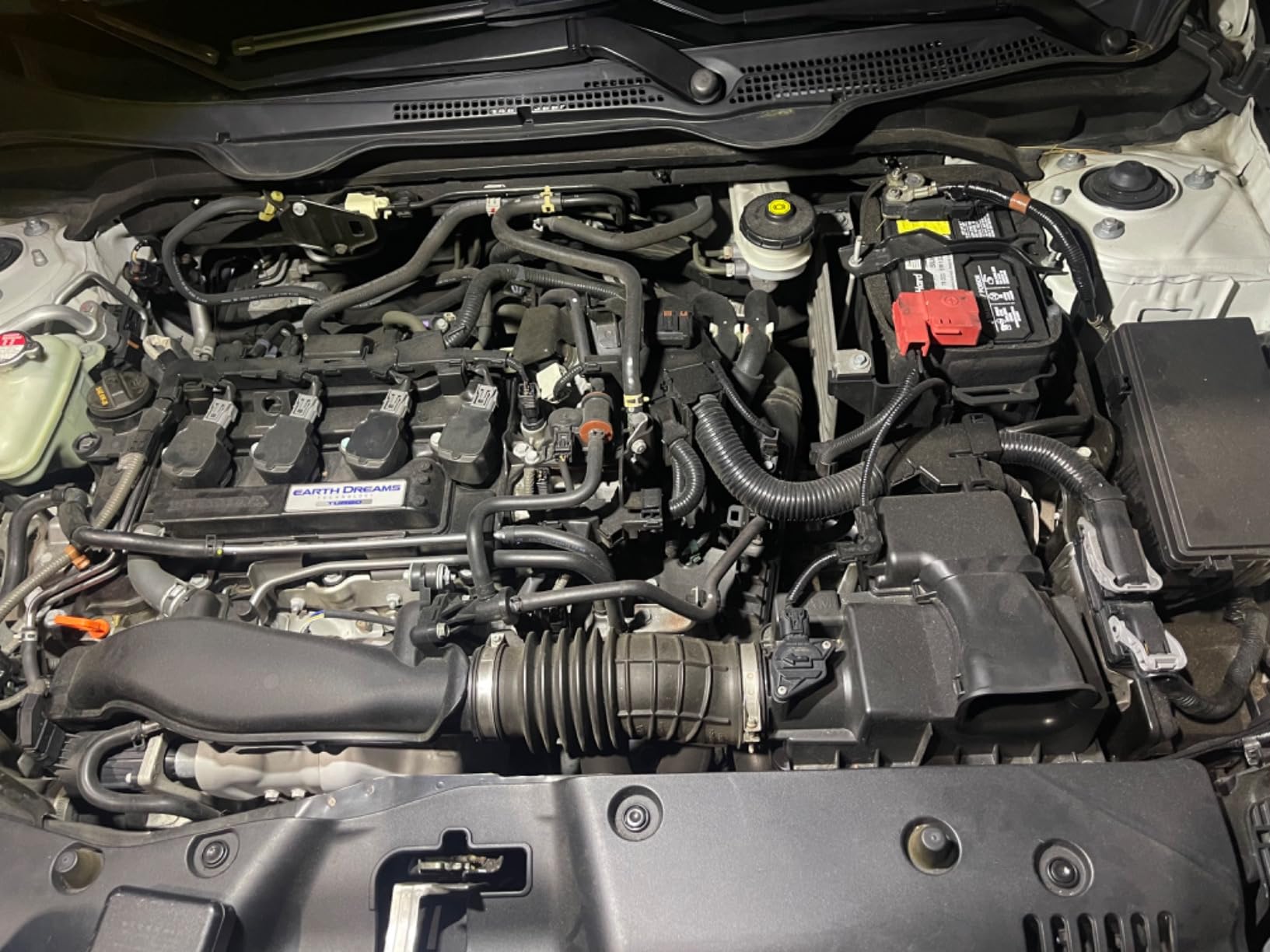 K&N Cold Air Intake System: High-Flow Air Filter, Increase Performance & Acceleration: Compatible with 2017-2020 Honda: Civic SI, 69-1504TR customer photo 1