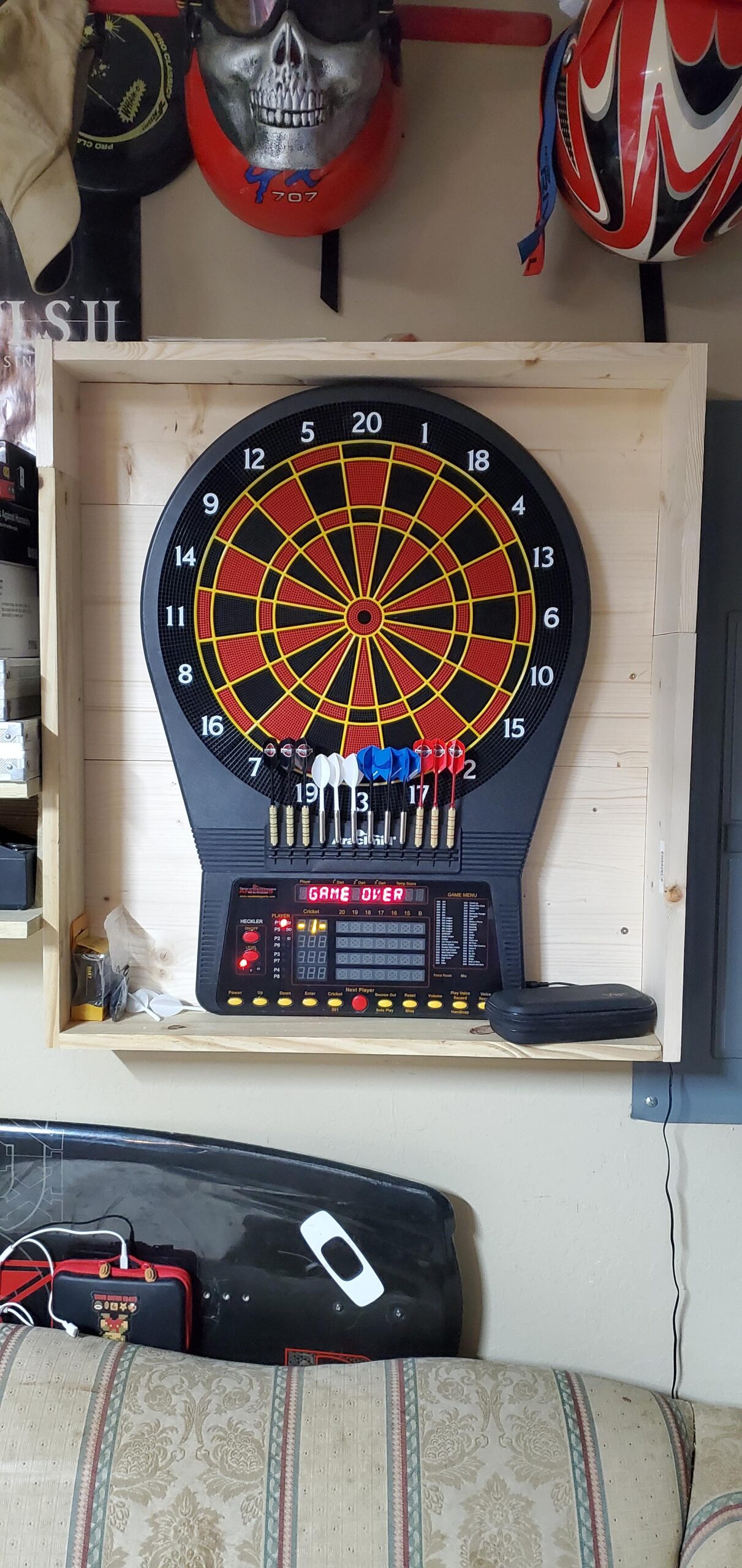 Arachnid Cricket Pro 900 Electronic Dartboard - 15.5