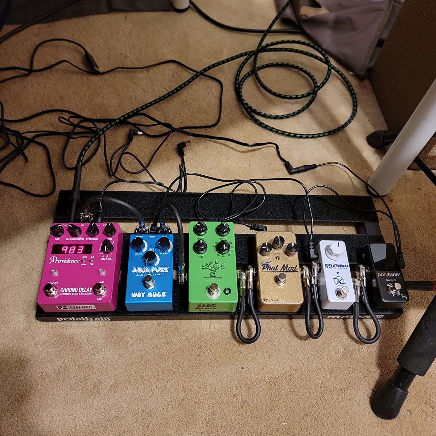 JHS Pedals Bonsai 9-Way Screamer Overdrive Guitar Effects Pedal customer photo 2
