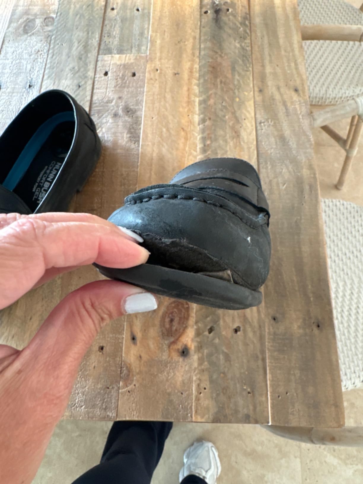 Nunn Bush Drexel Moc Toe Penny Loafer with KORE Walking Comfort Technology customer photo 1