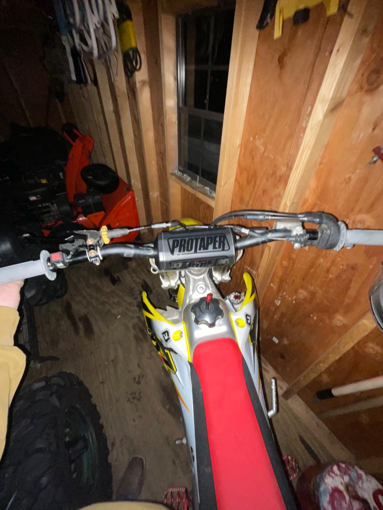ODI V2 Half Waffle MX Lock-On Grips customer photo 1