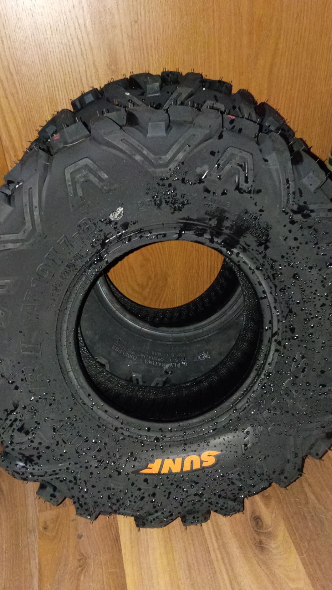 Set of 2 SunF Power.II 145/70-6 (14x6-6) ATV & Go-Kart Mini Bike Tires, 6 PR, Tubeless A051 customer photo 1