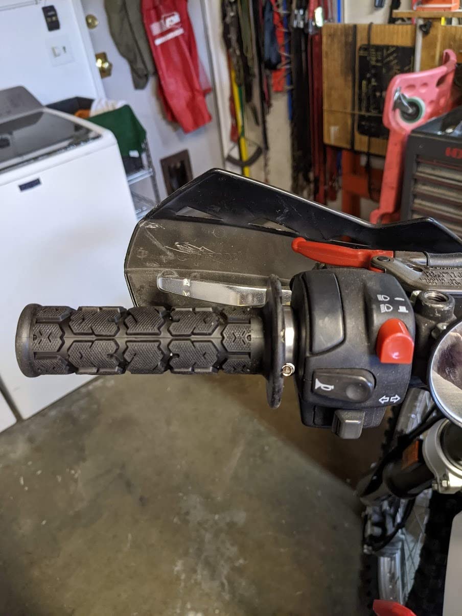 ODI Rogue MX Motocross Lock-On Grip Set - Black customer photo 2
